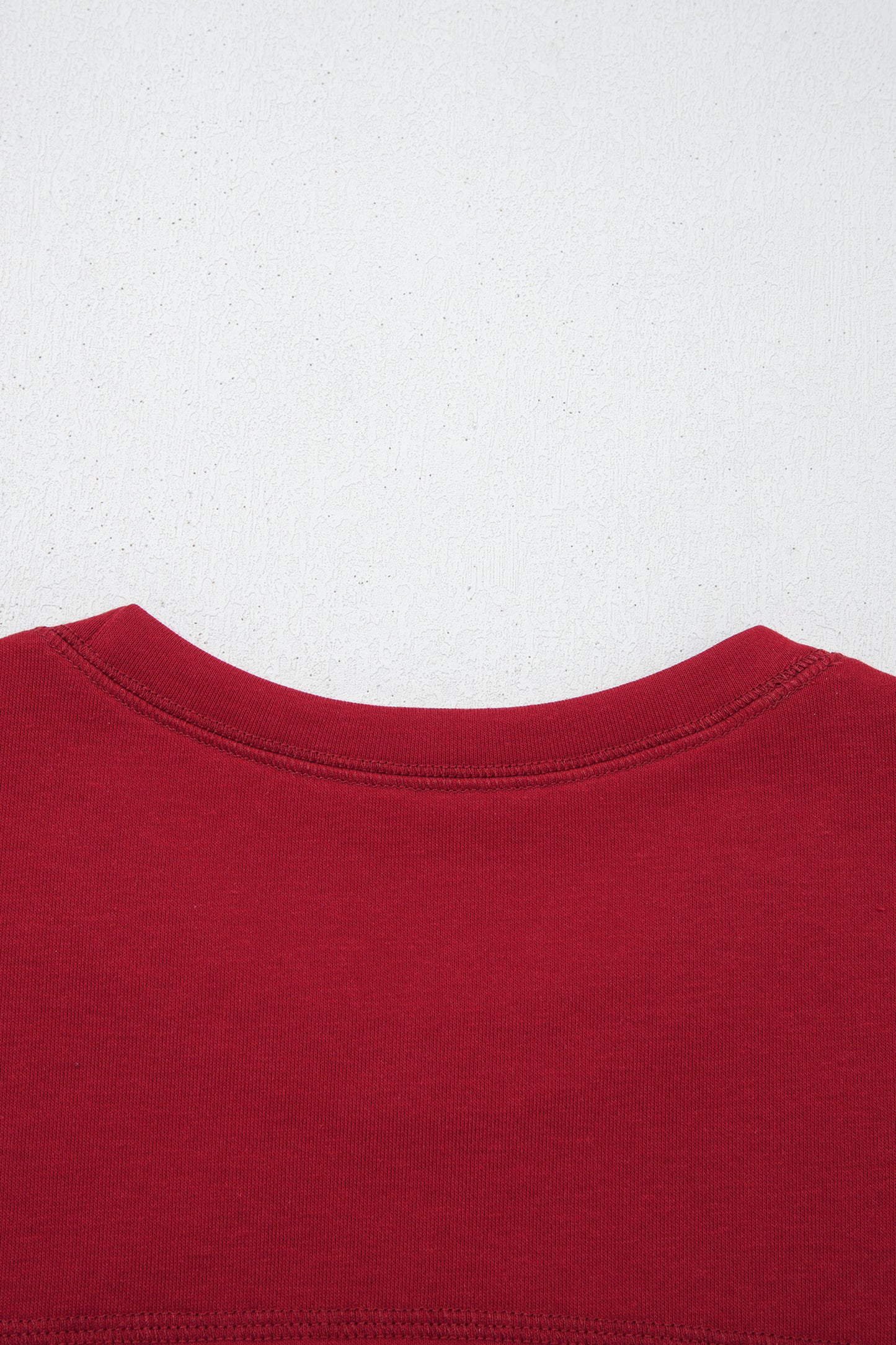 Racing Red Drop Shoulder Boxy Tee and Barrel Pants Set-Two Piece Sets/Pant Sets-[Adult]-[Female]-2022 Online Blue Zone Planet