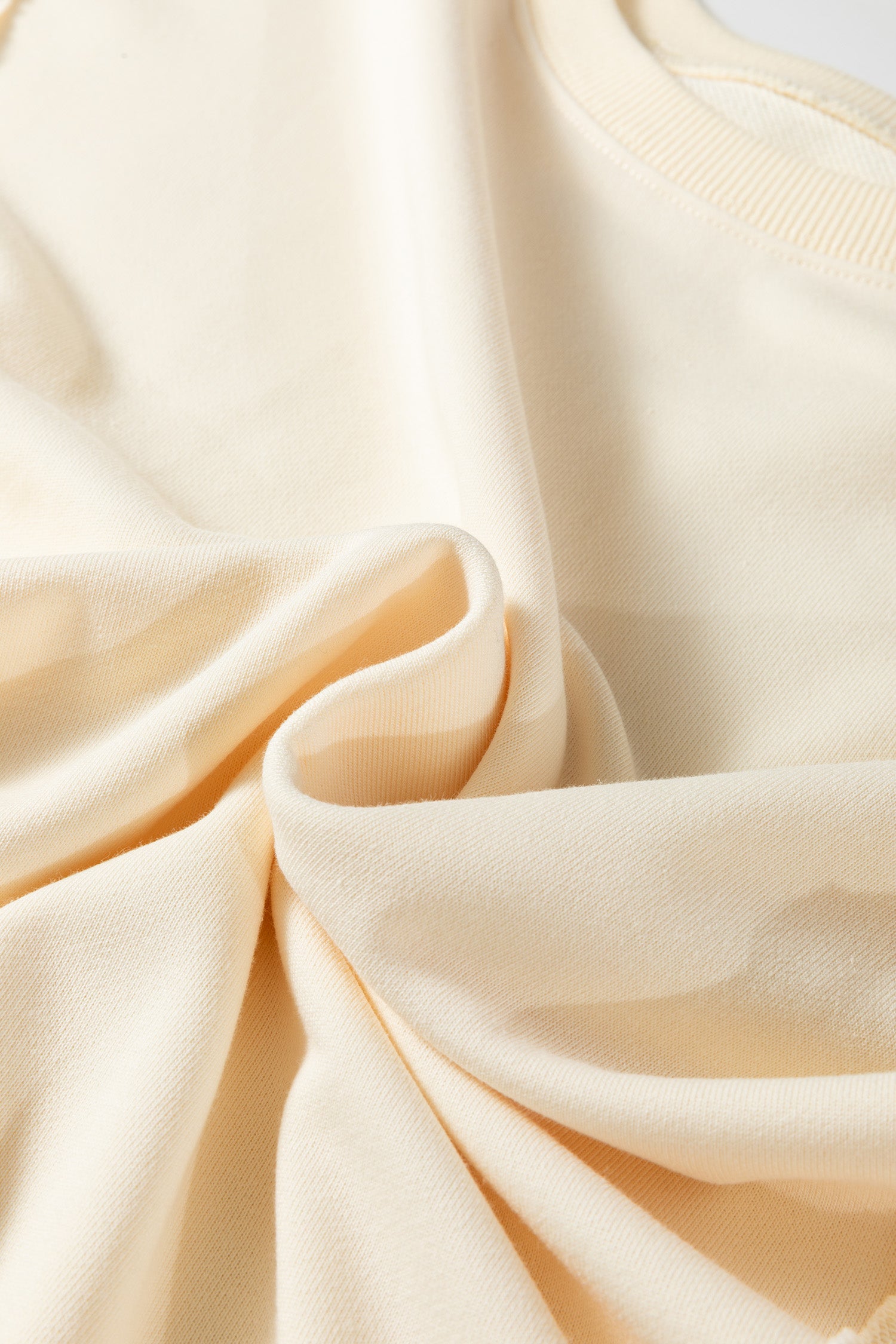 Beige Plus Size Raw Seam Detail Floral Bow Patched Baggy Pullover-Plus Size/Plus Size Tops/Plus Size Long Sleeve Tops-[Adult]-[Female]-2022 Online Blue Zone Planet