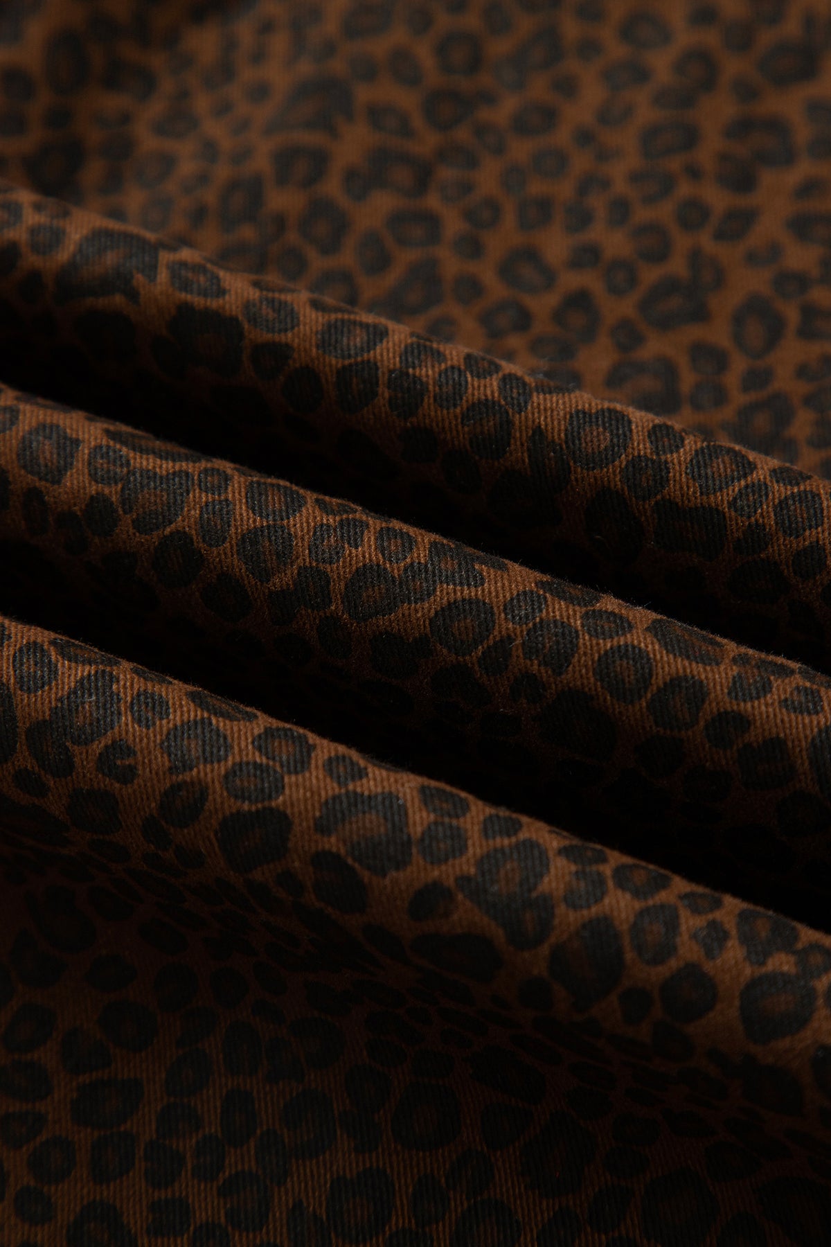 Brown Casual Leopard Print Full-Length Regular Fit Jeans-TOPS / DRESSES-[Adult]-[Female]-2022 Online Blue Zone Planet