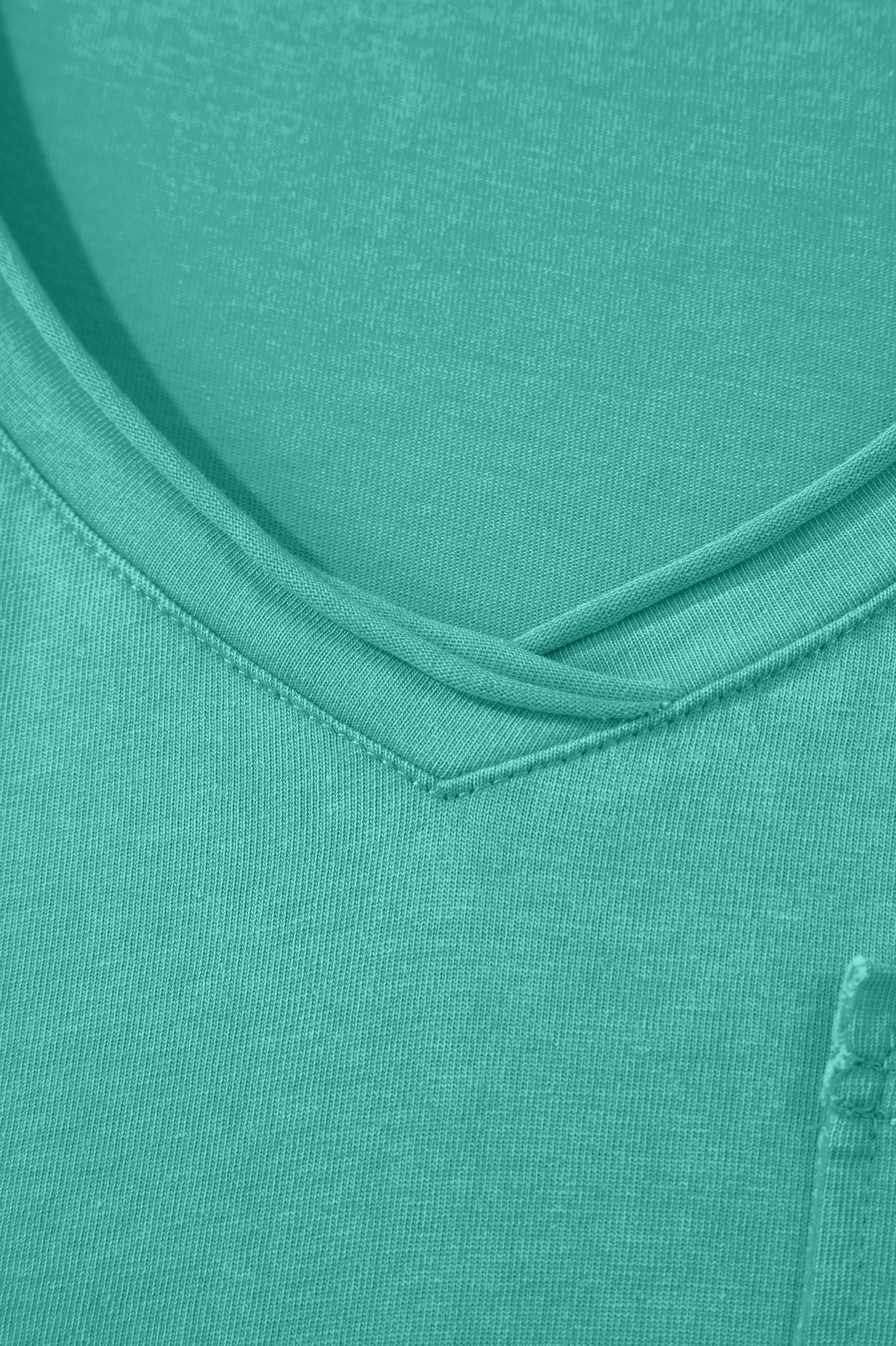 Mint Green Cotton Mineral Wash T Shirt-Tops/Tops & Tees-[Adult]-[Female]-2022 Online Blue Zone Planet