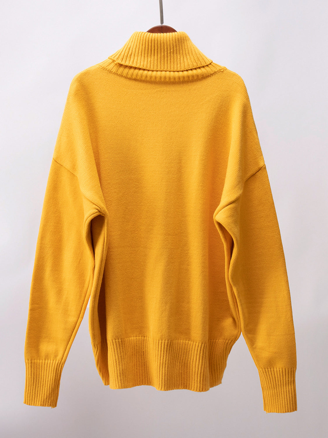 Turtleneck Long Sleeve Sweater-TOPS / DRESSES-[Adult]-[Female]-2022 Online Blue Zone Planet