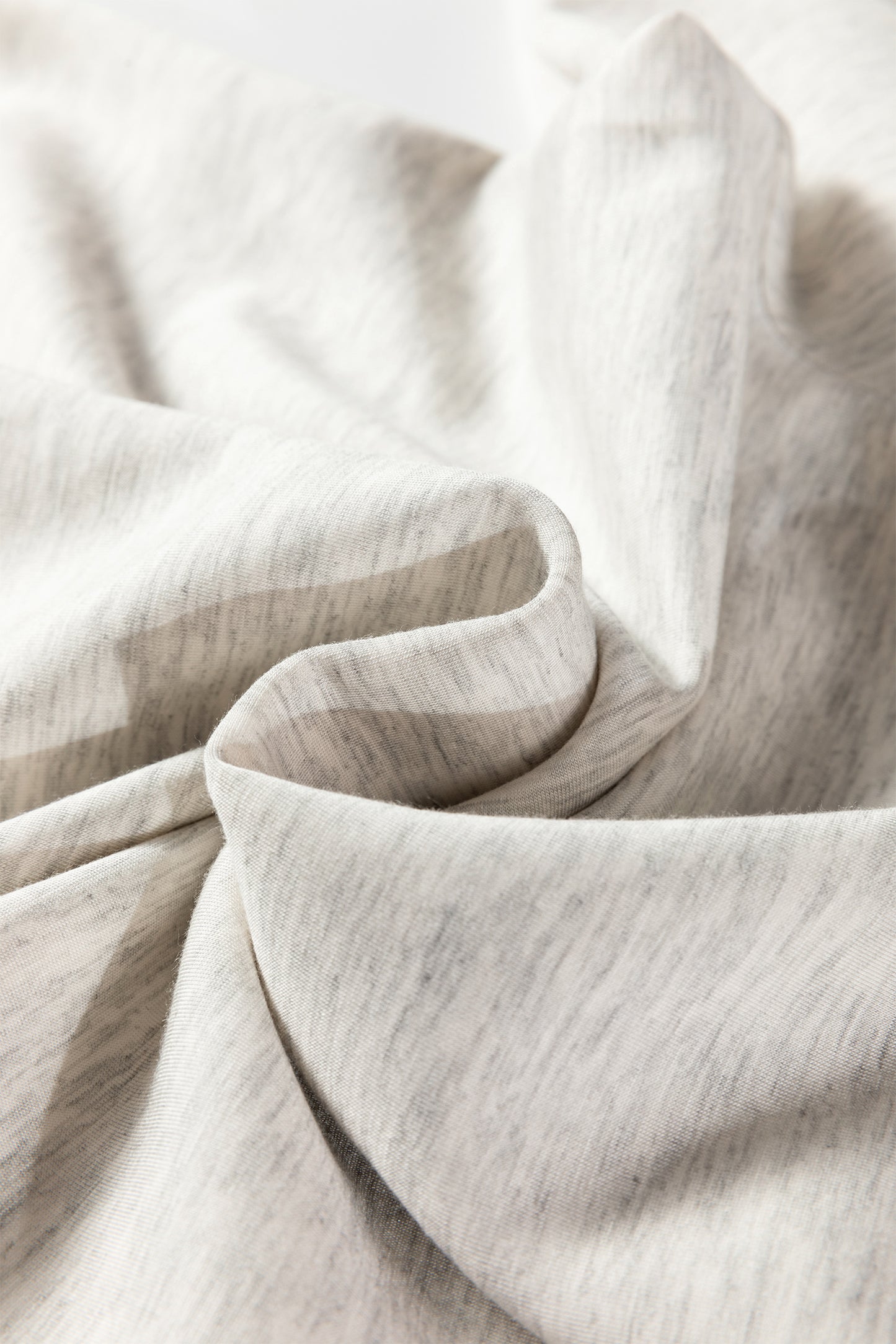 Light Grey Long Sleeve High Neck Slim Top Smocked Waist Central Seam Pants Set-Two Piece Sets/Pant Sets-[Adult]-[Female]-2022 Online Blue Zone Planet