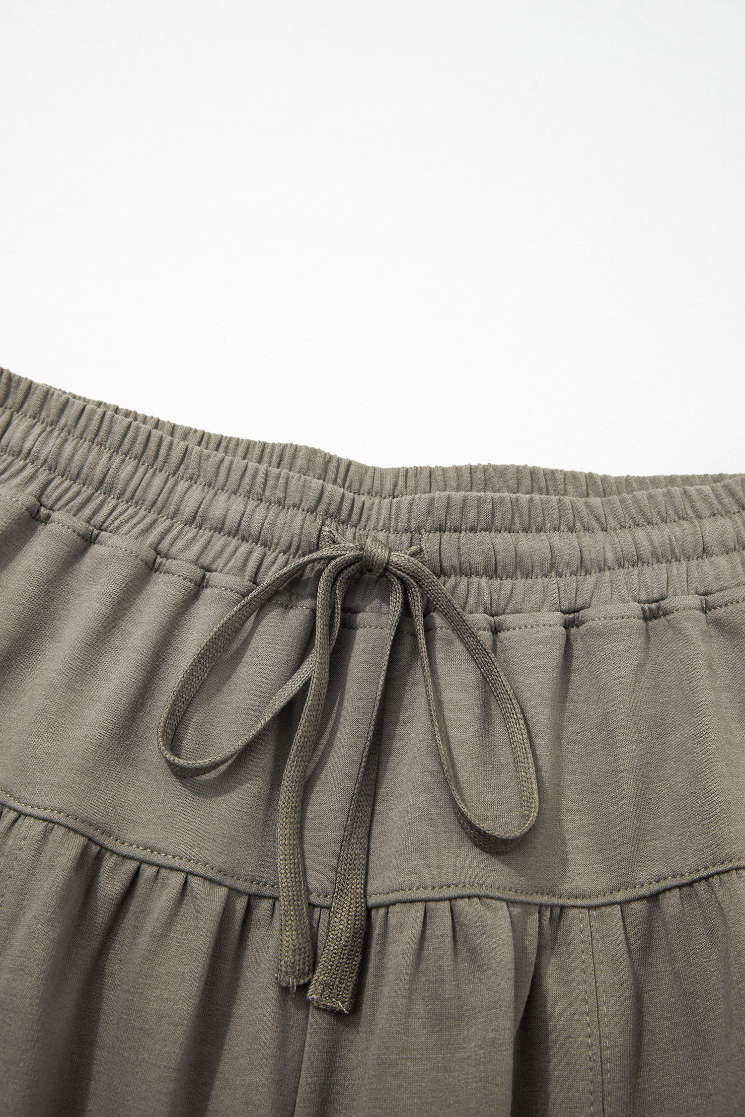 Seagrass Elastic Waist Drawstring Wide Leg Full Length Pants-Bottoms/Pants & Culotte-[Adult]-[Female]-2022 Online Blue Zone Planet