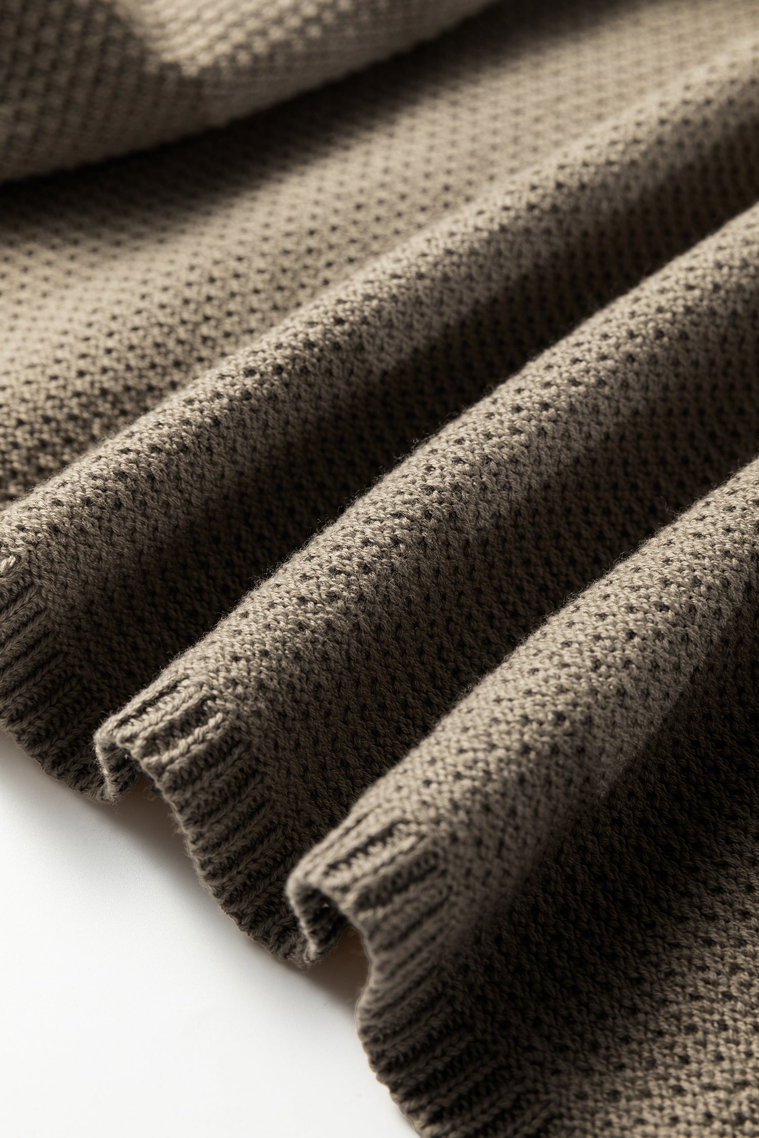 DUNE Solid Color Textured Knit Open Front Oversize Midi Sweater Cardigan-TOPS / DRESSES-[Adult]-[Female]-2022 Online Blue Zone Planet