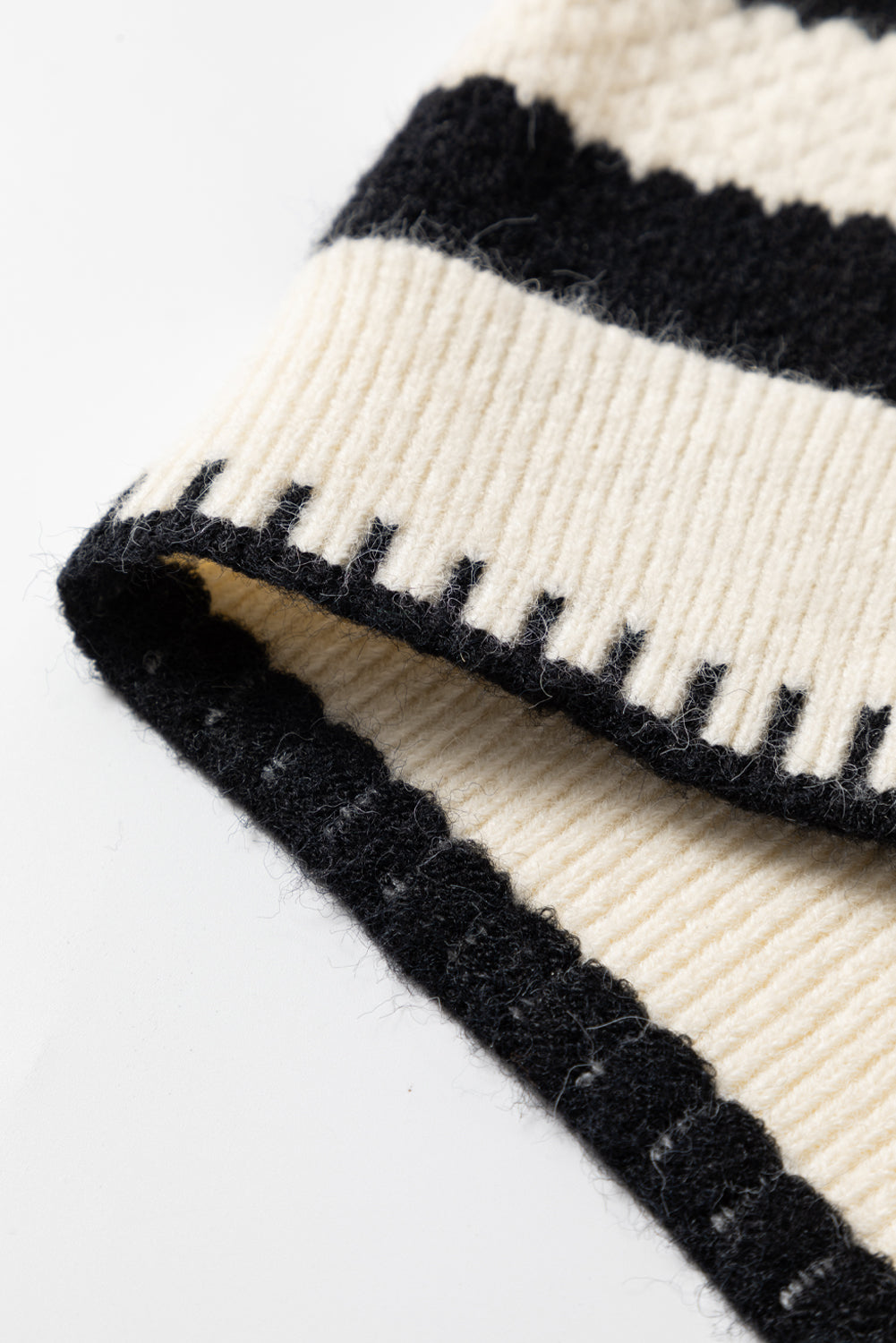 Black Stripe Chic Golden Button Cardigan Sweater-TOPS / DRESSES-[Adult]-[Female]-2022 Online Blue Zone Planet