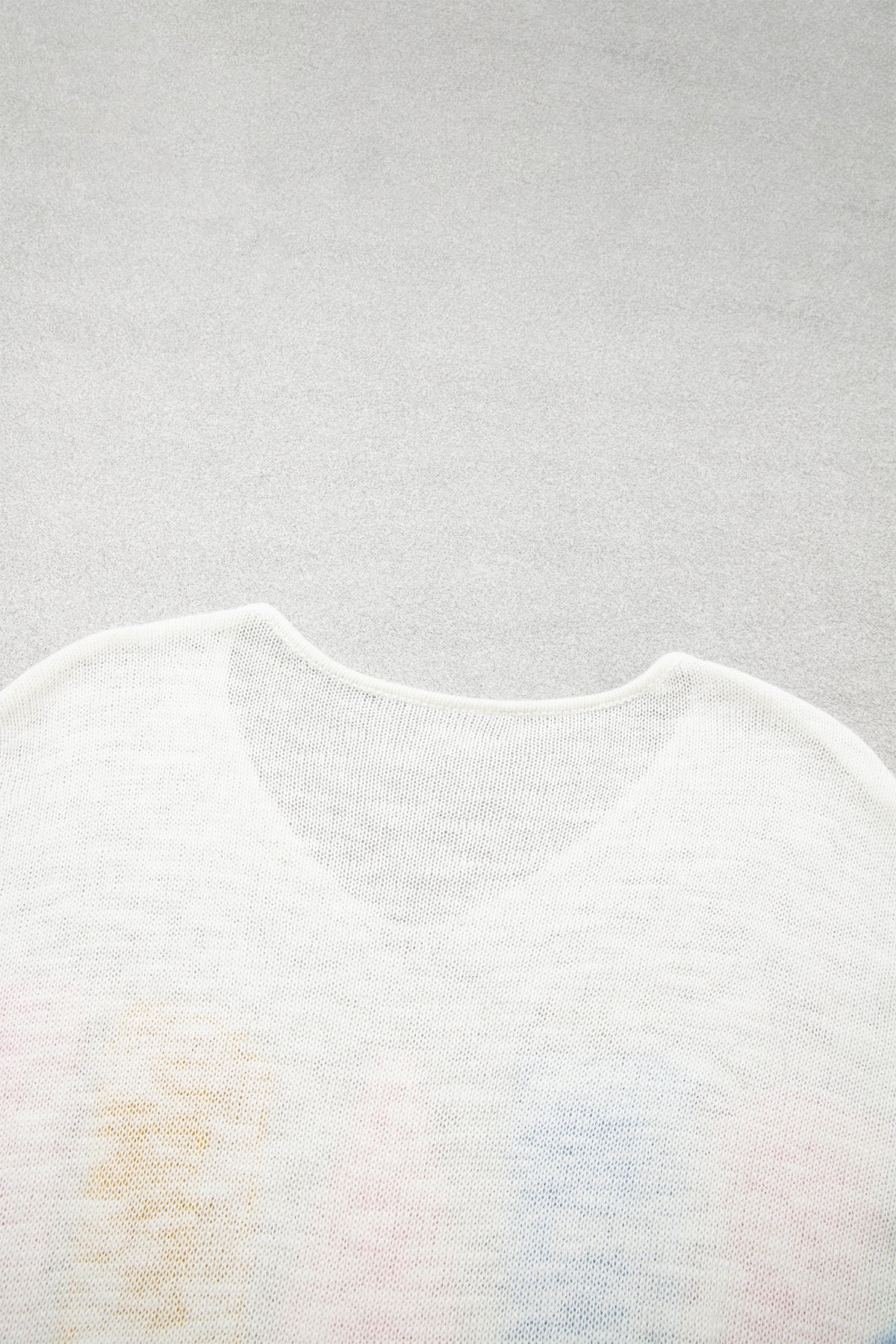 White V Neck Lightweight Knit BEACH SIDE Shift Tunic Sweater-Sweaters & Cardigans/Sweaters-[Adult]-[Female]-2022 Online Blue Zone Planet
