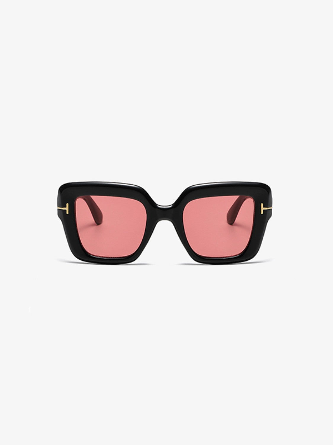 Polycarbonate Frame Square Sunglasses-SUN GLASSES-[Adult]-[Female]-2022 Online Blue Zone Planet