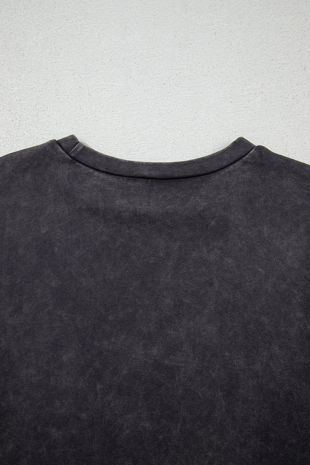 Medium Grey Vintage Cheetah Printed Mineral Wash Graphic Tee-Tops/Tops & Tees-[Adult]-[Female]-2022 Online Blue Zone Planet