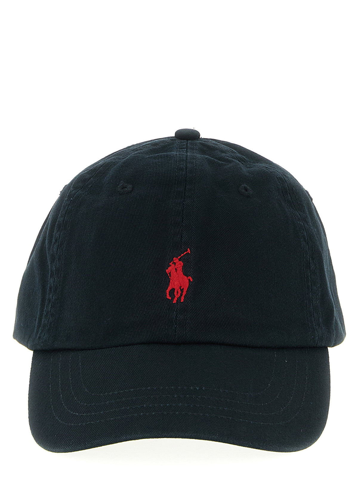 Polo Ralph Lauren Logo Embroidery Cap-Scarves Hats & Gloves-[Adult]-[Female]-UNI-Black-2022 Online Blue Zone Planet