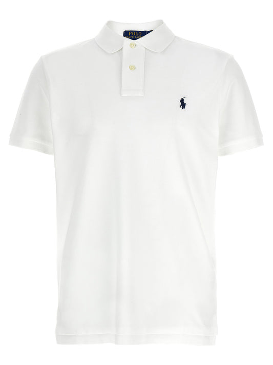 Polo Ralph Lauren Logo Embroidery Polo Shirt-Shirts-[Adult]-[Female]-2022 Online Blue Zone Planet