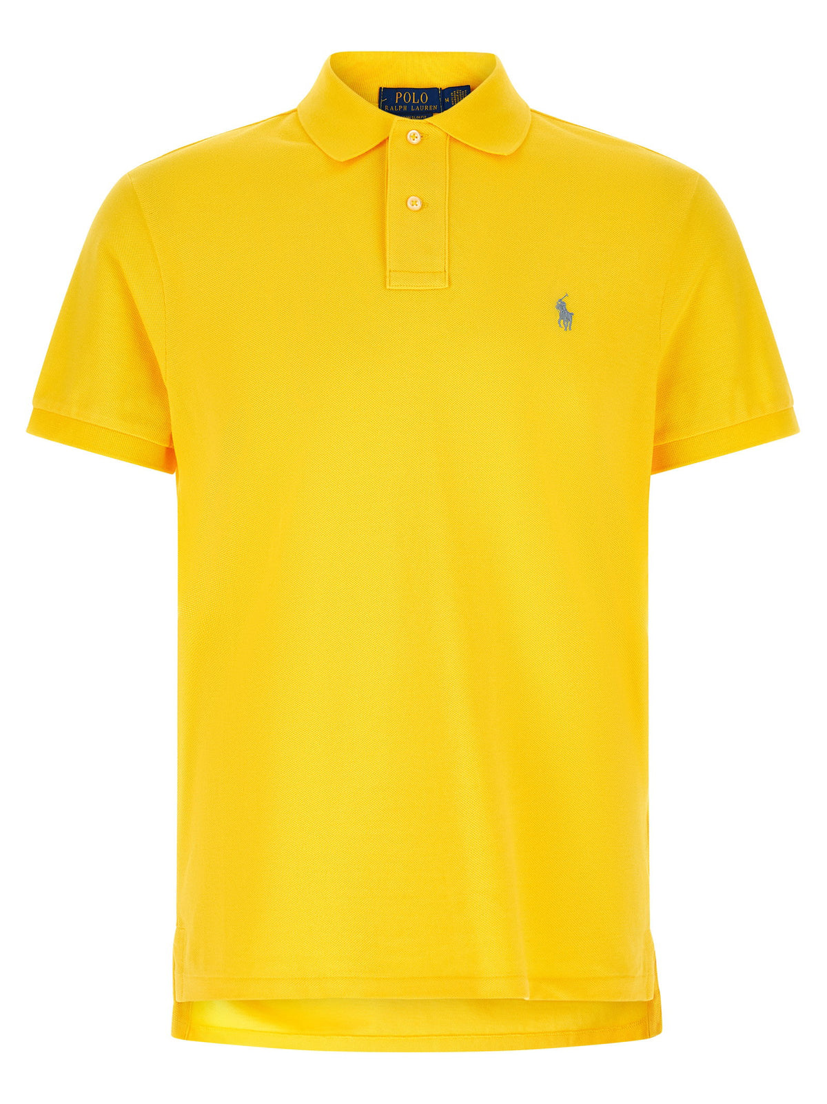 Polo Ralph Lauren Logo Embroidery Polo Shirt-Shirts-[Adult]-[Female]-S-Yellow-2022 Online Blue Zone Planet