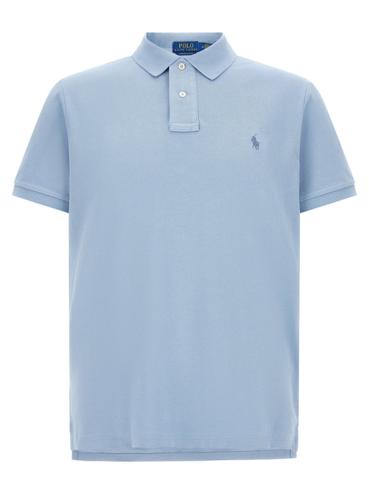 Polo Ralph Lauren Pony Polo Shirt-Shirts-[Adult]-[Female]-temp-XXL-Light blue-2022 Online Blue Zone Planet