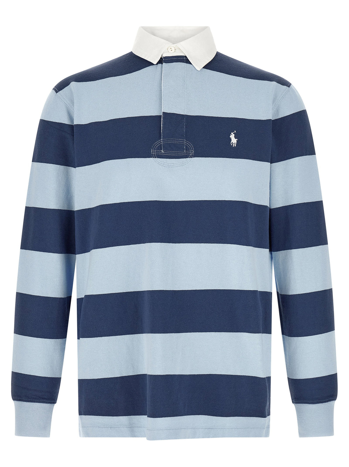 Polo Ralph Lauren Liconica Maglia Da Rugby Polo Shirt-Shirts-[Adult]-[Female]-XL-Blue-2022 Online Blue Zone Planet