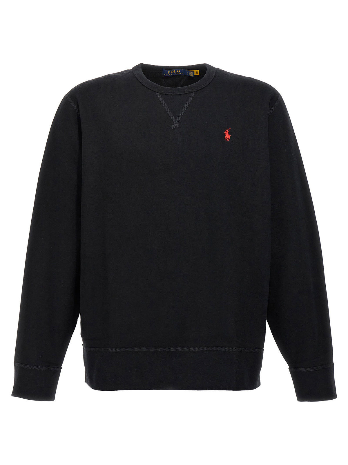 Polo Ralph Lauren Sweatshirt With Embroidered Logo-Topwear-[Adult]-[Female]-XL-Black-2022 Online Blue Zone Planet