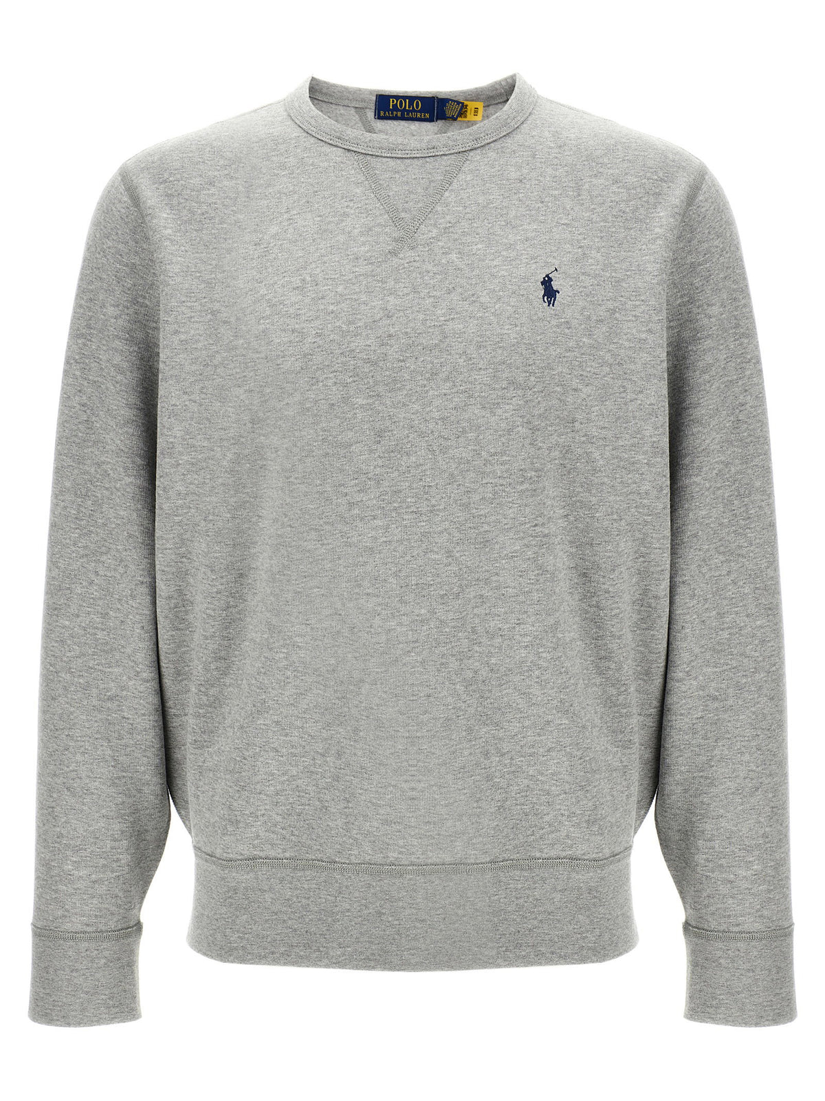 Polo Ralph Lauren La Felpa Rl Sweatshirt-Topwear-[Adult]-[Female]-XXL-Gray-2022 Online Blue Zone Planet