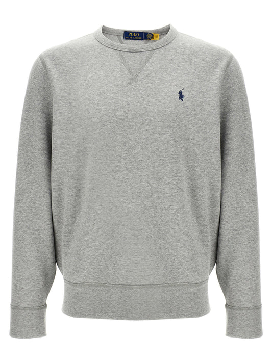 Polo Ralph Lauren La Felpa Rl Sweatshirt-Topwear-[Adult]-[Female]-XXL-Gray-2022 Online Blue Zone Planet