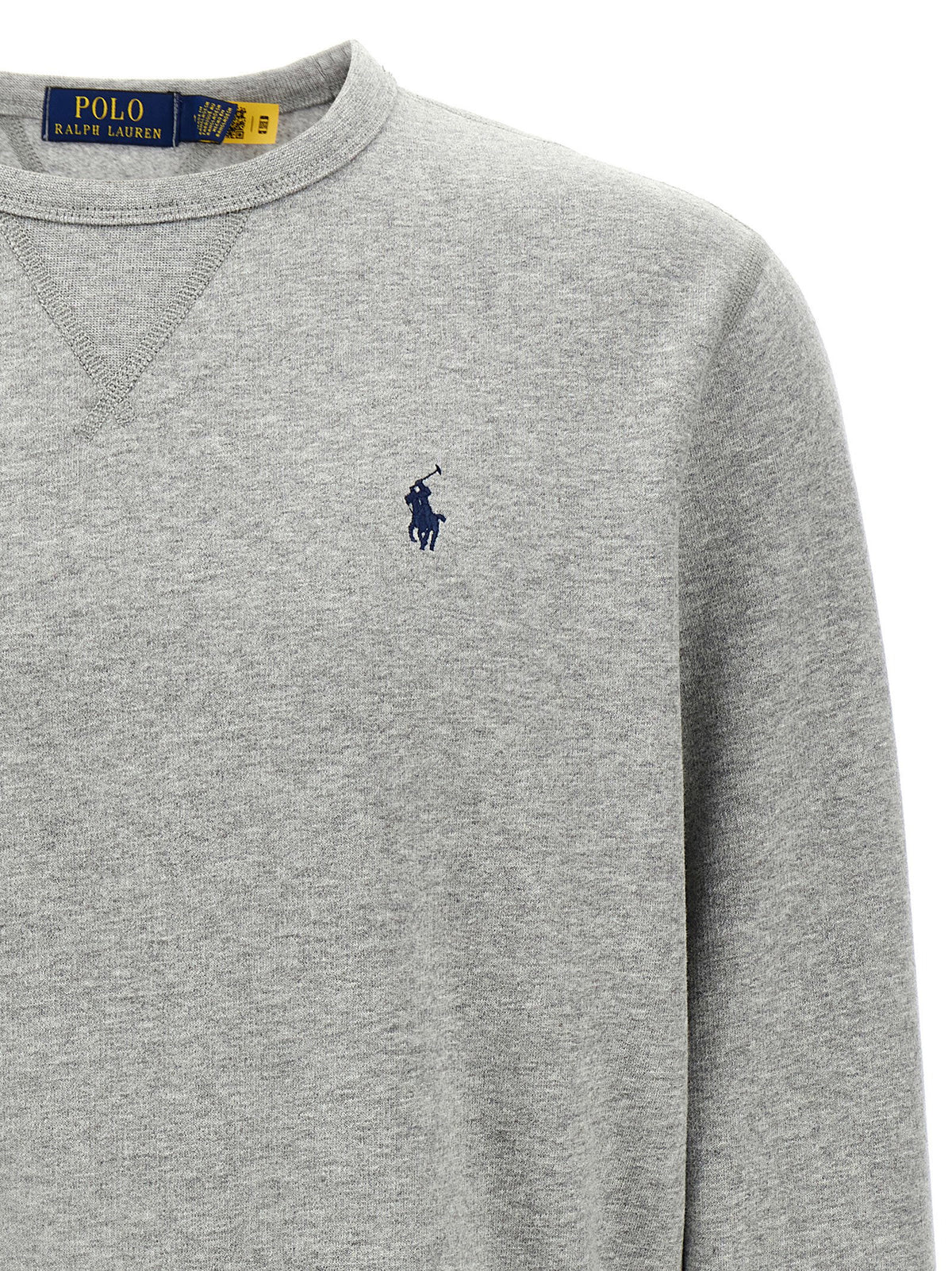 Polo Ralph Lauren La Felpa Rl Sweatshirt-Topwear-[Adult]-[Female]-2022 Online Blue Zone Planet