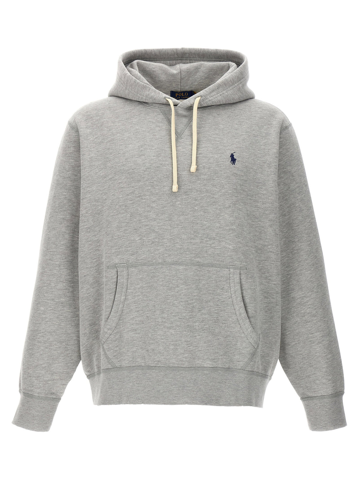 Polo Ralph Lauren Logo Hoodie-Tops / Dresses-[Adult]-[Female]-temp-XXL-Gray-2022 Online Blue Zone Planet