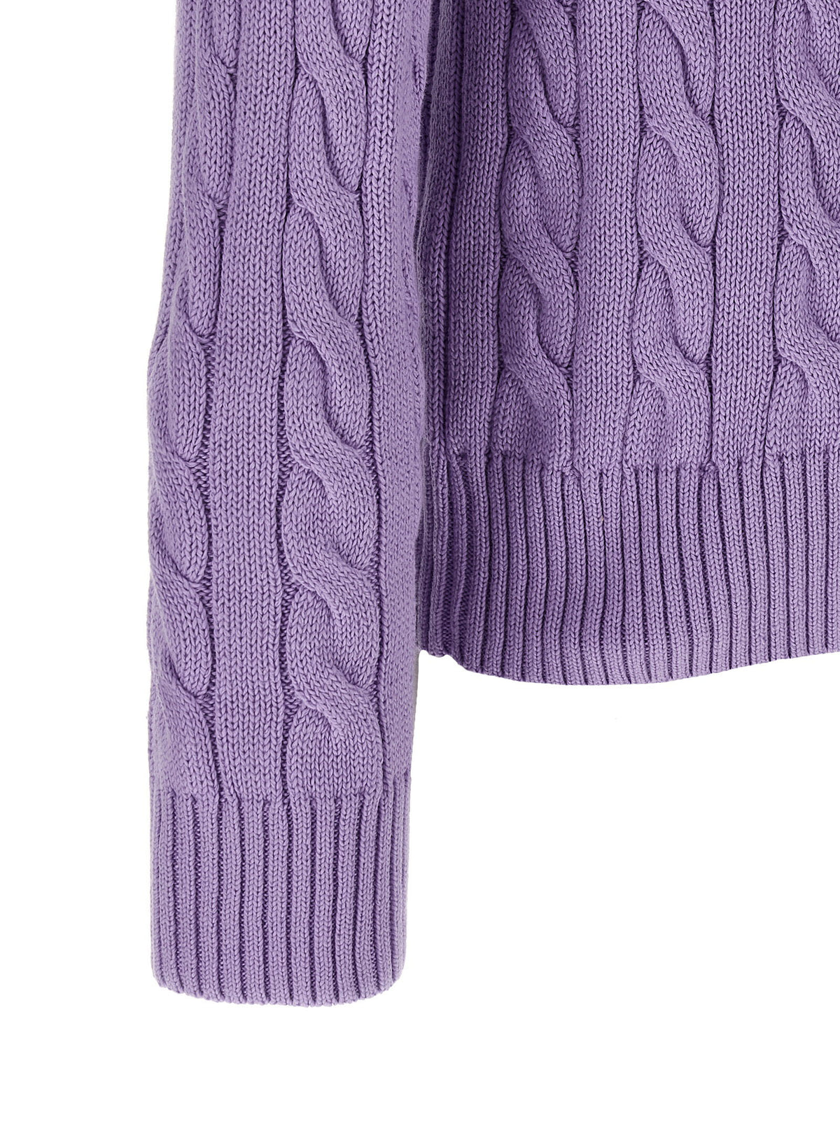 Polo Ralph Lauren Cotton Braided Sweater-TOPS / DRESSES-[Adult]-[Female]-2022 Online Blue Zone Planet