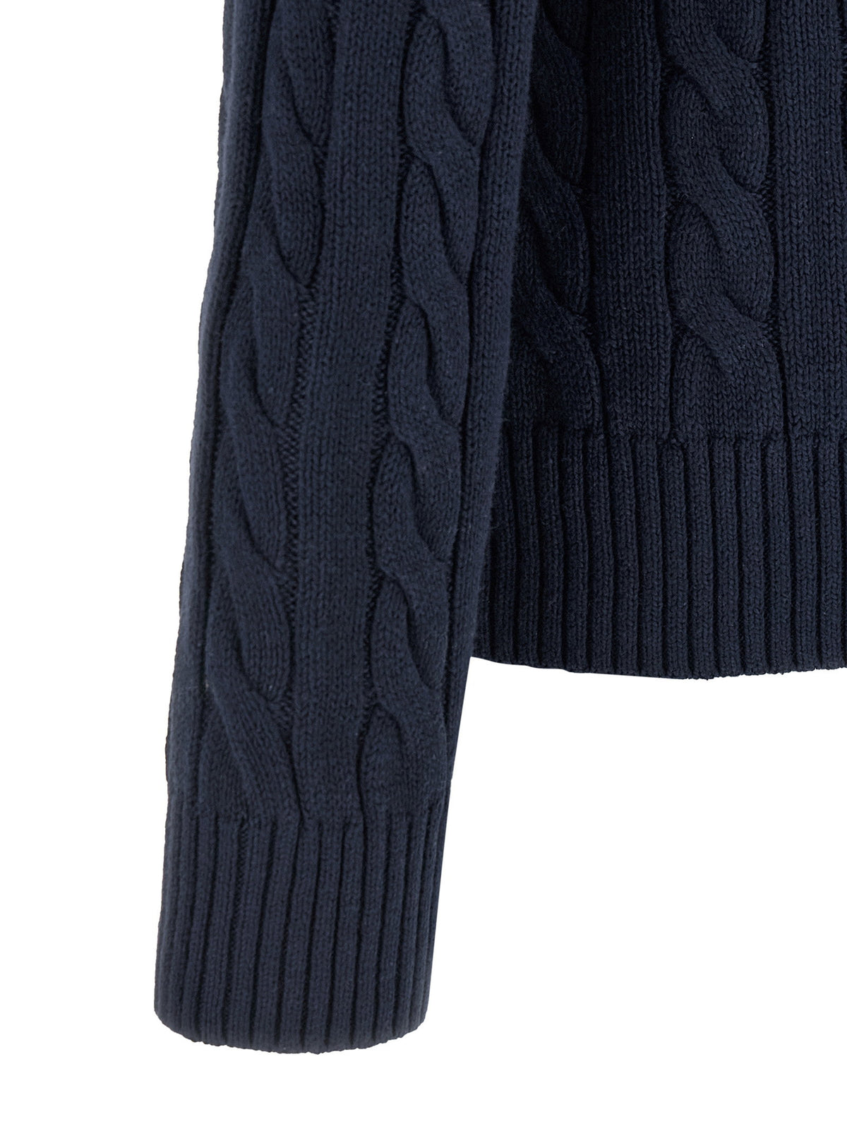 Polo Ralph Lauren Cotton Braided Sweater-TOPS / DRESSES-[Adult]-[Female]-2022 Online Blue Zone Planet