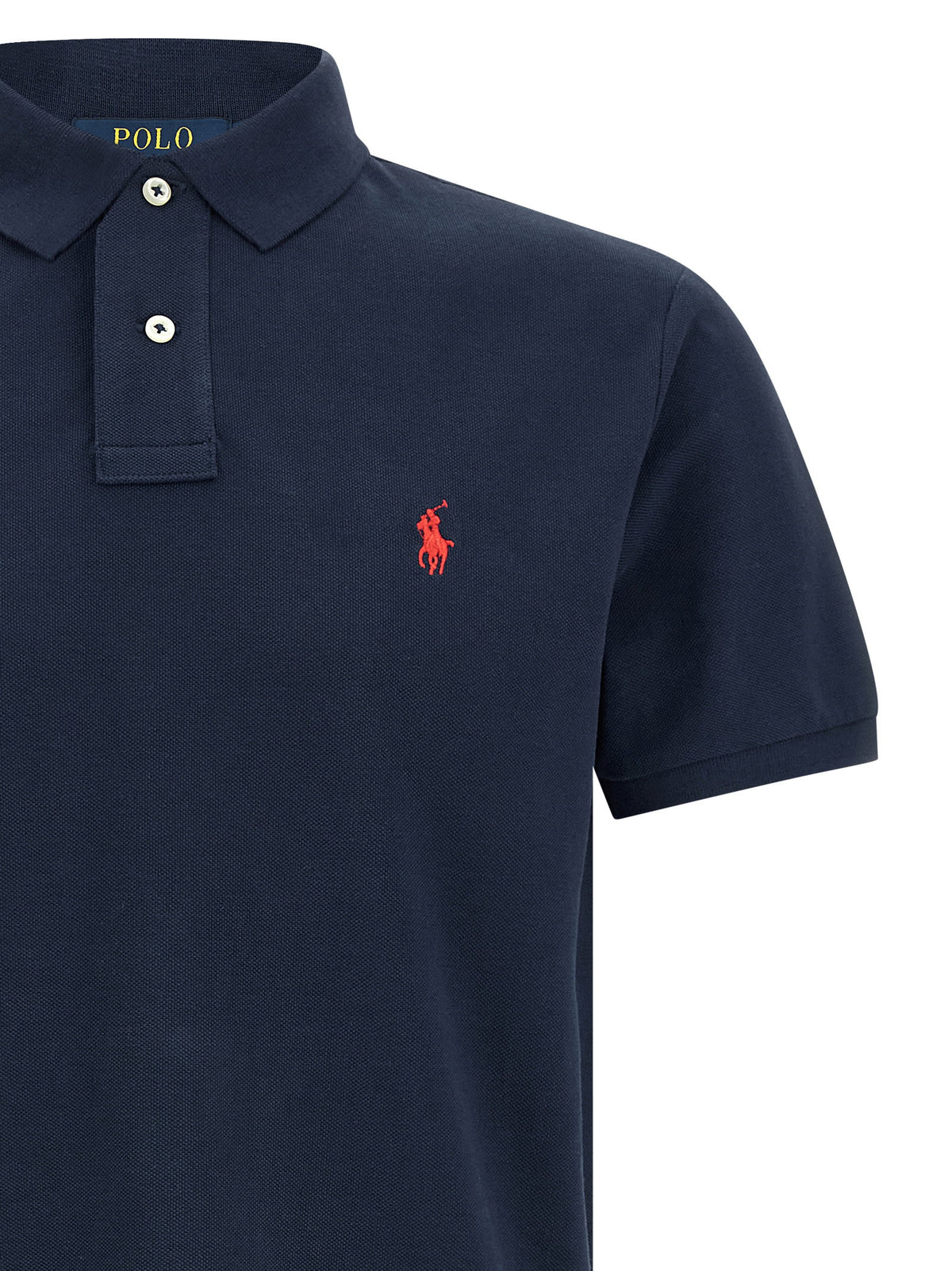 Polo Ralph Lauren Logo Embroidery Polo Shirt-Shirts-[Adult]-[Female]-2022 Online Blue Zone Planet
