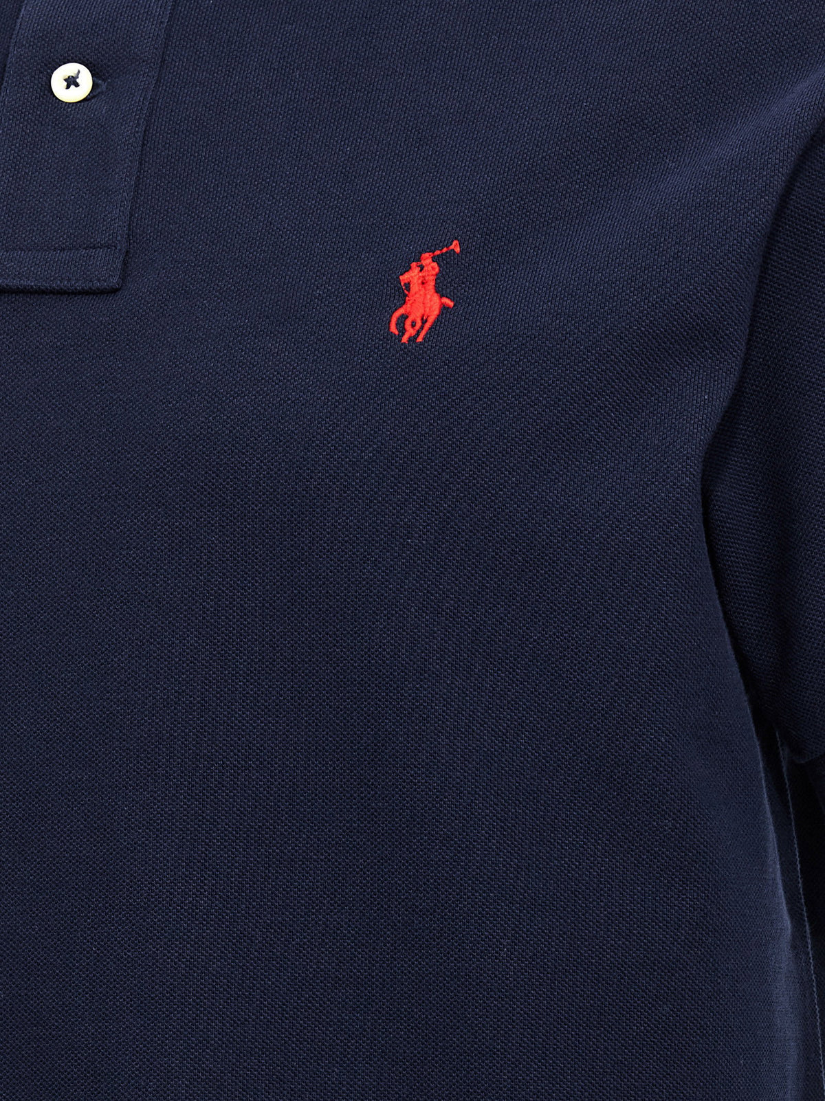 Polo Ralph Lauren Logo Polo-Shirts-[Adult]-[Female]-2022 Online Blue Zone Planet