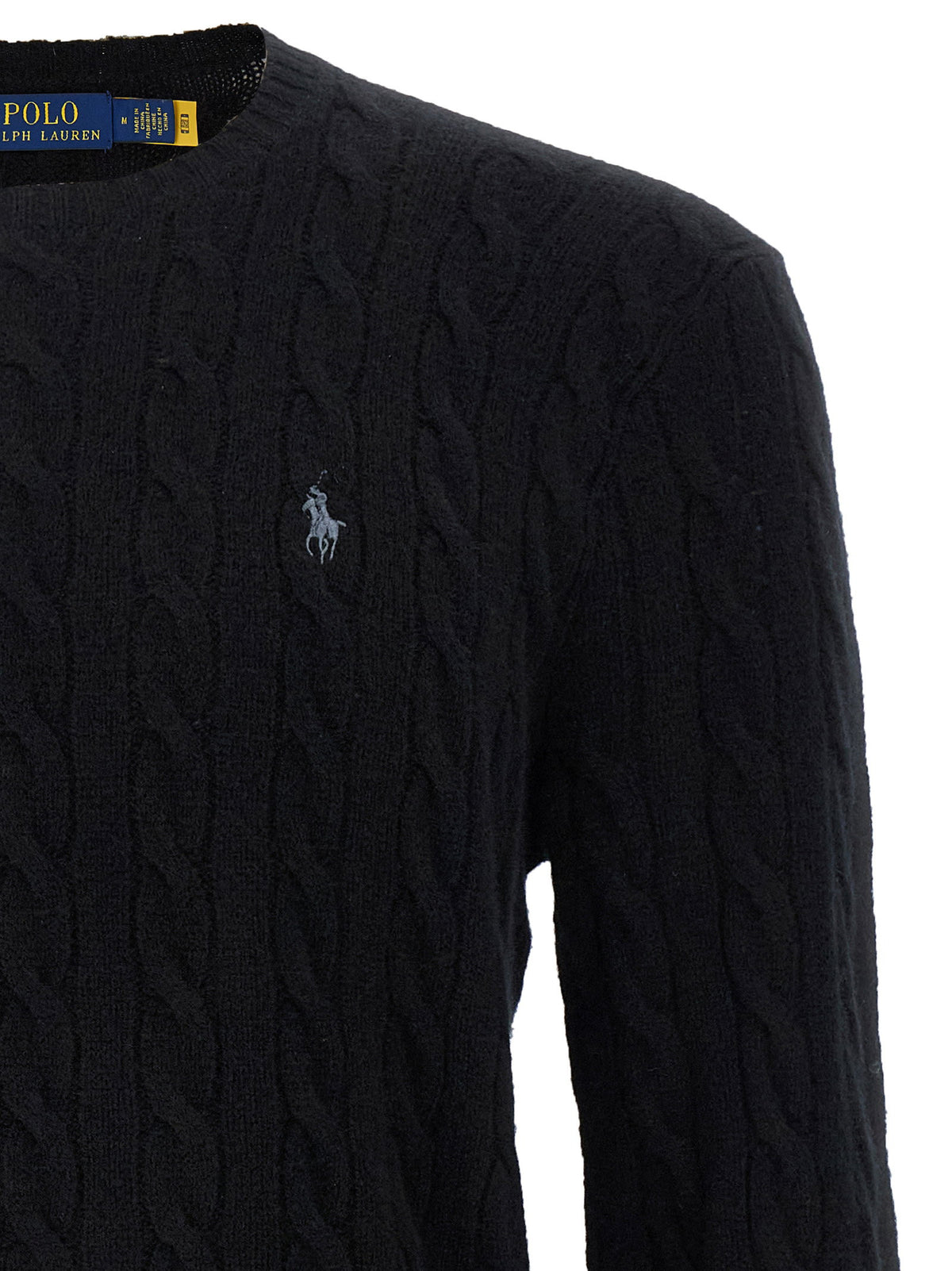 Polo Ralph Lauren Braided Sweater-Topwear-[Adult]-[Female]-2022 Online Blue Zone Planet