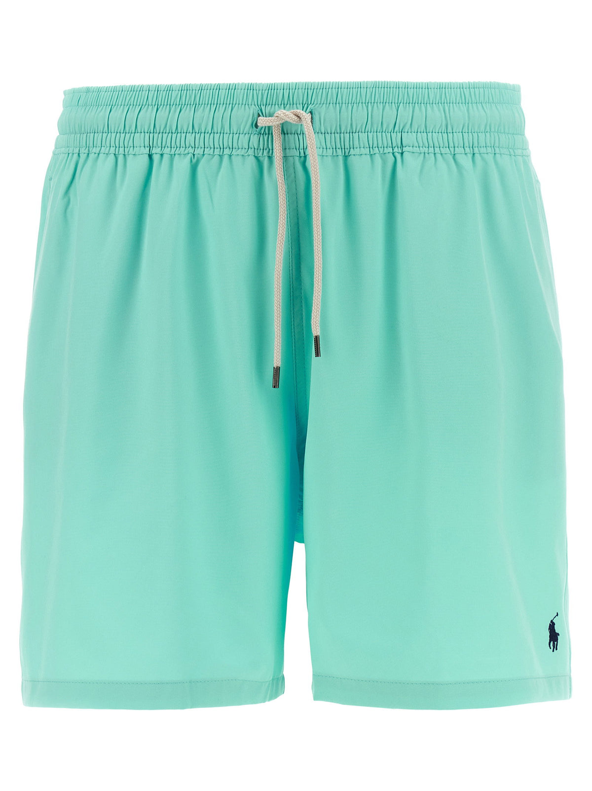 Polo Ralph Lauren Logo Embroidery Swim Shorts-Beachwear & underwear-[Adult]-[Female]-L-Light blue-2022 Online Blue Zone Planet