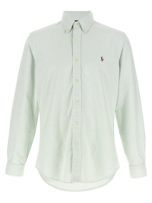 Polo Ralph Lauren Button-down Shirt-TOPS / DRESSES-[Adult]-[Female]-temp-XL-Green-2022 Online Blue Zone Planet
