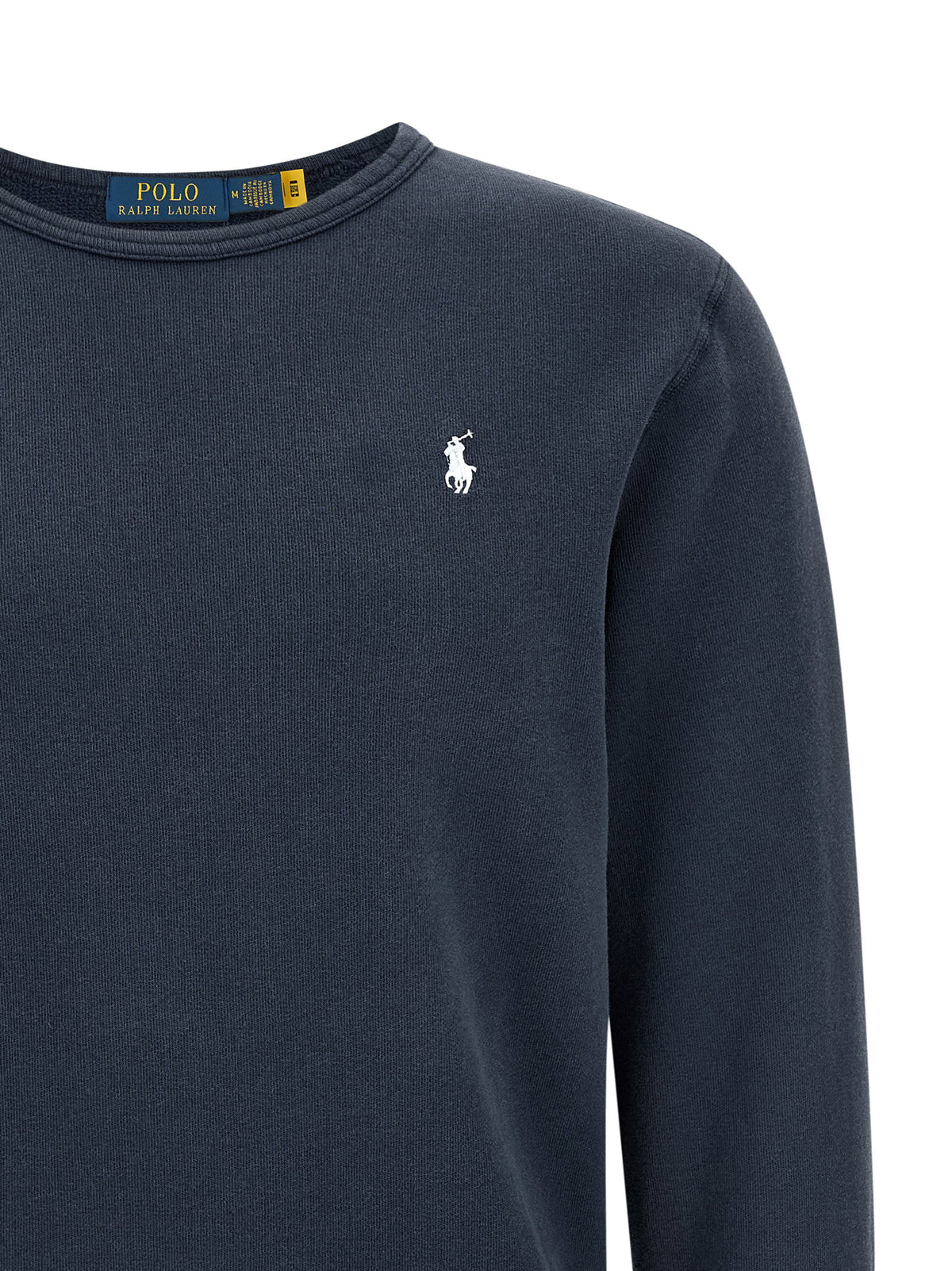 Polo Ralph Lauren Loopback Cotton Sweatshirt-Topwear-[Adult]-[Female]-2022 Online Blue Zone Planet