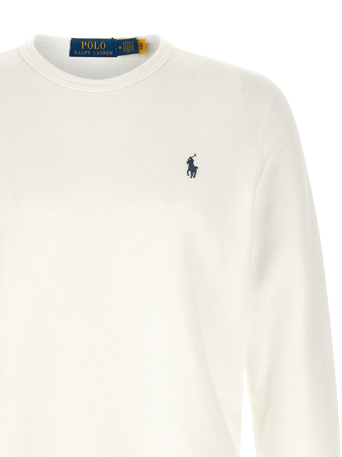 Polo Ralph Lauren Loopback Cotton Sweatshirt-Topwear-[Adult]-[Female]-2022 Online Blue Zone Planet