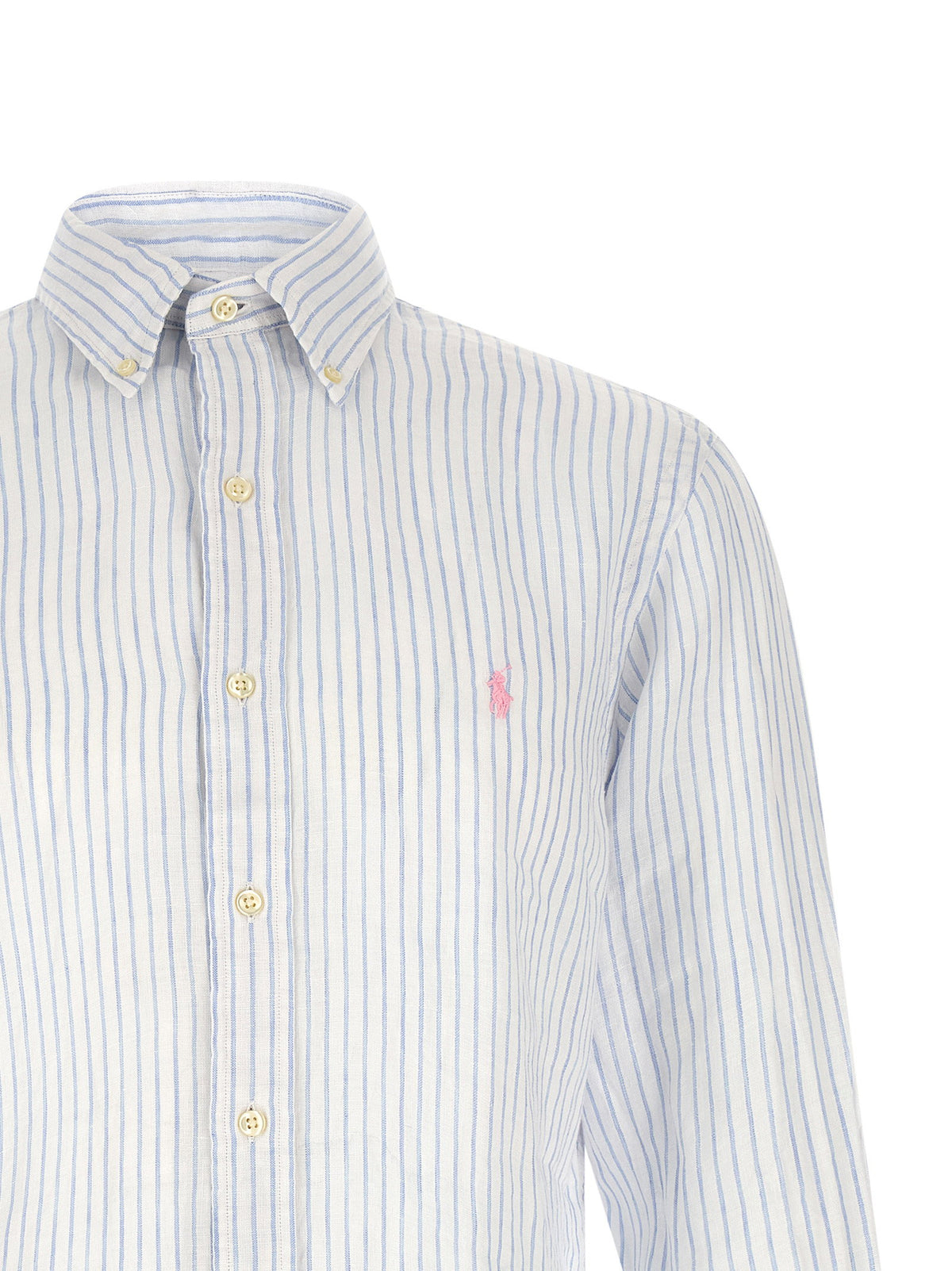 Polo Ralph Lauren Striped Shirt-Shirts-[Adult]-[Female]-2022 Online Blue Zone Planet