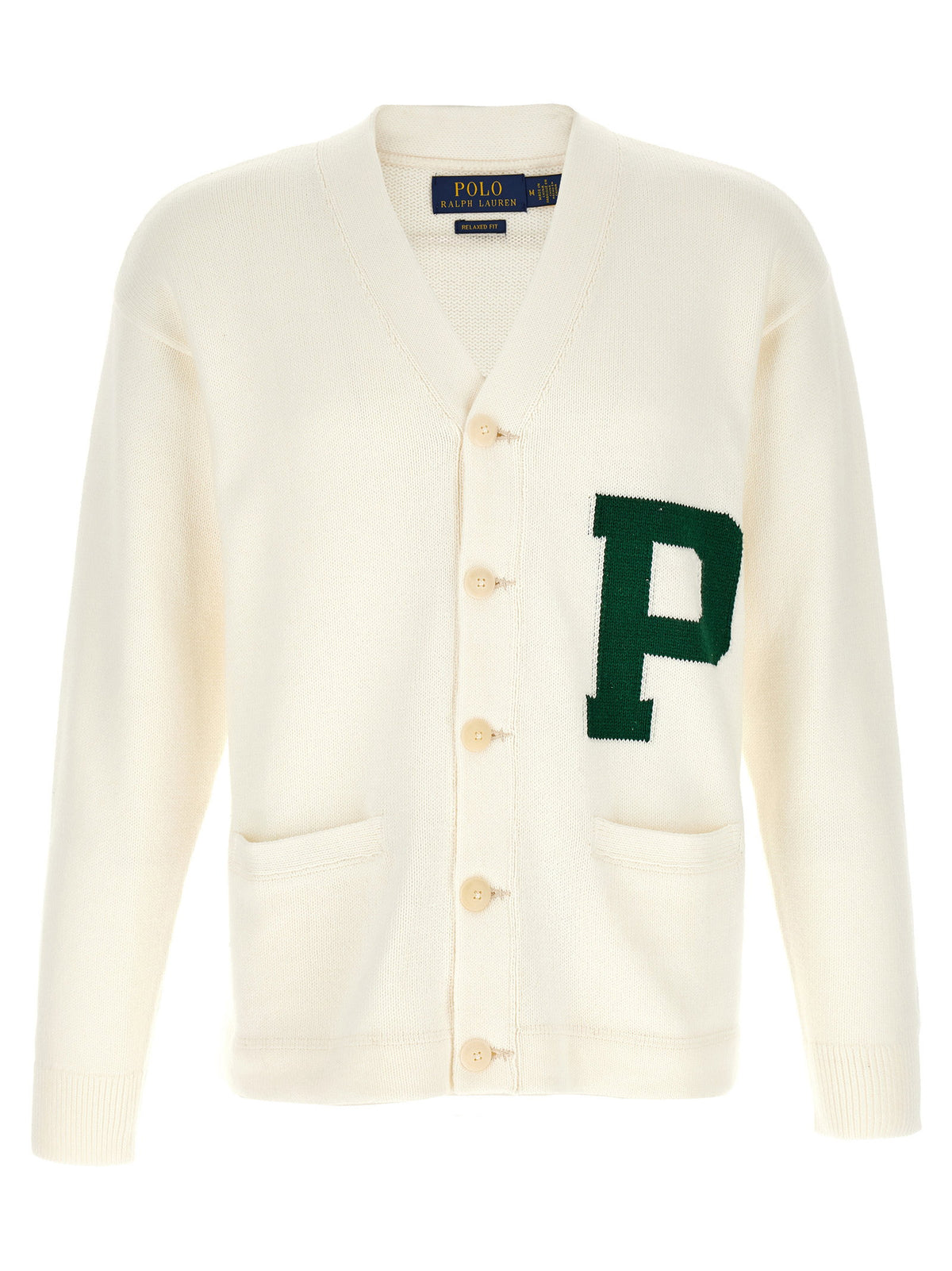 Polo Ralph Lauren Letter Intarsia Cardigan-Topwear-[Adult]-[Female]-XL-Green-2022 Online Blue Zone Planet