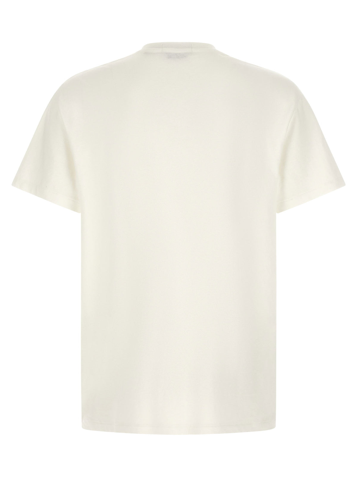 Polo Ralph Lauren Aged Effect Patch T-shirt-Topwear-[Adult]-[Female]-2022 Online Blue Zone Planet