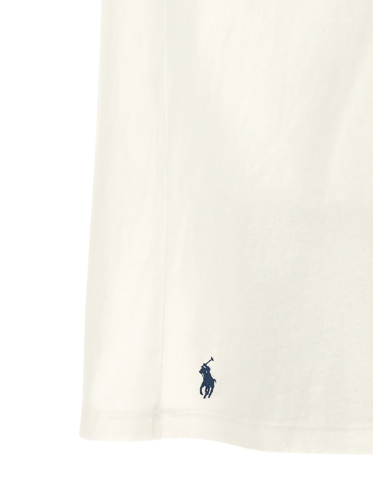 Polo Ralph Lauren Aged Effect Patch T-shirt-Topwear-[Adult]-[Female]-2022 Online Blue Zone Planet