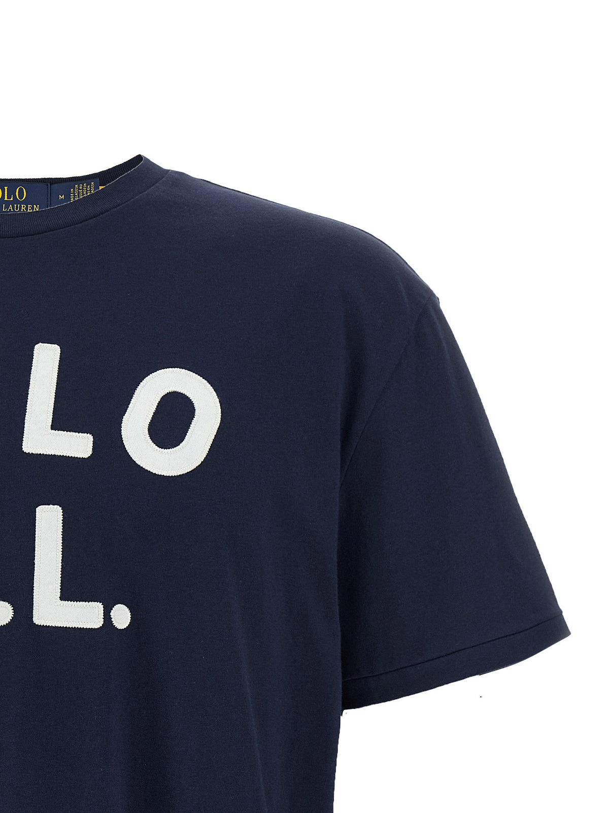 Polo Ralph Lauren Logo T-shirt-Topwear-[Adult]-[Female]-2022 Online Blue Zone Planet