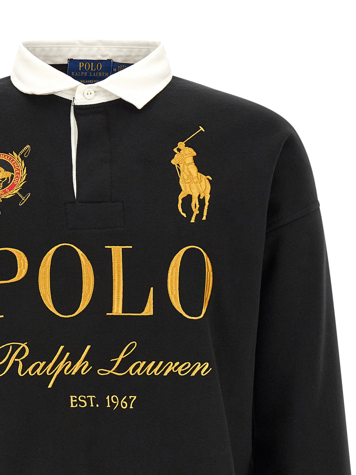 Polo Ralph Lauren Big Pony Rugby Sweatshirt-Shirts-[Adult]-[Female]-2022 Online Blue Zone Planet