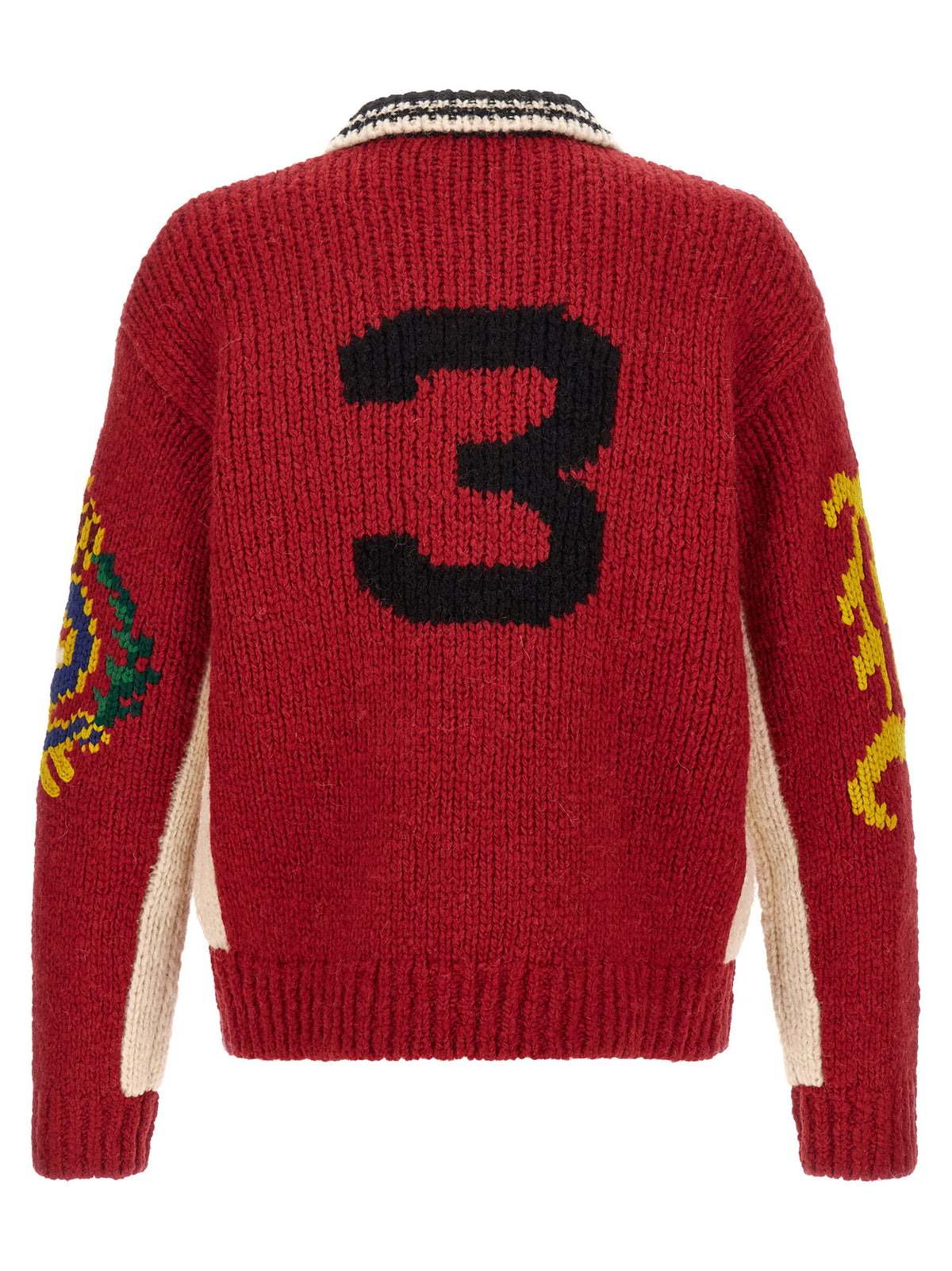 Polo Ralph Lauren Red Polo Collar Sweater-Topwear-[Adult]-[Female]-2022 Online Blue Zone Planet
