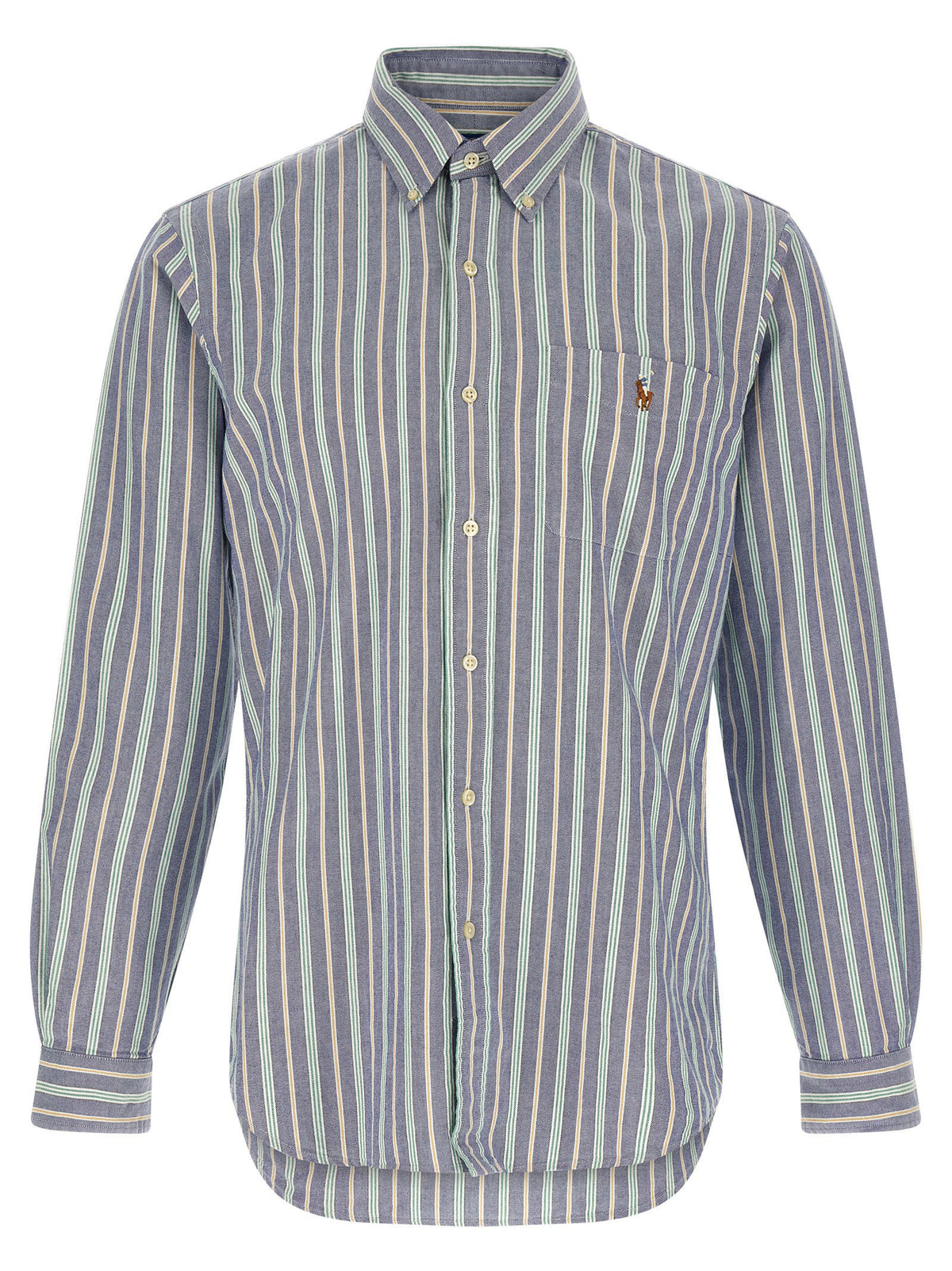 Polo Ralph Lauren Sport Oxford Shirt-Shirts-[Adult]-[Female]-L-Multicolor-2022 Online Blue Zone Planet