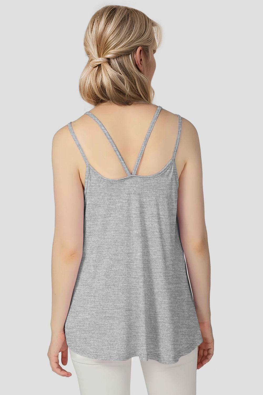 Basic Bae Bamboo Scoop Neck Double Spaghetti Straps Cami-TOPS / DRESSES-[Adult]-[Female]-2022 Online Blue Zone Planet