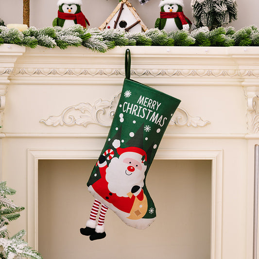 Printed Christmas Stocking Hanging Widget-HOME DECOR-[Adult]-[Female]-Style A-One Size-2022 Online Blue Zone Planet