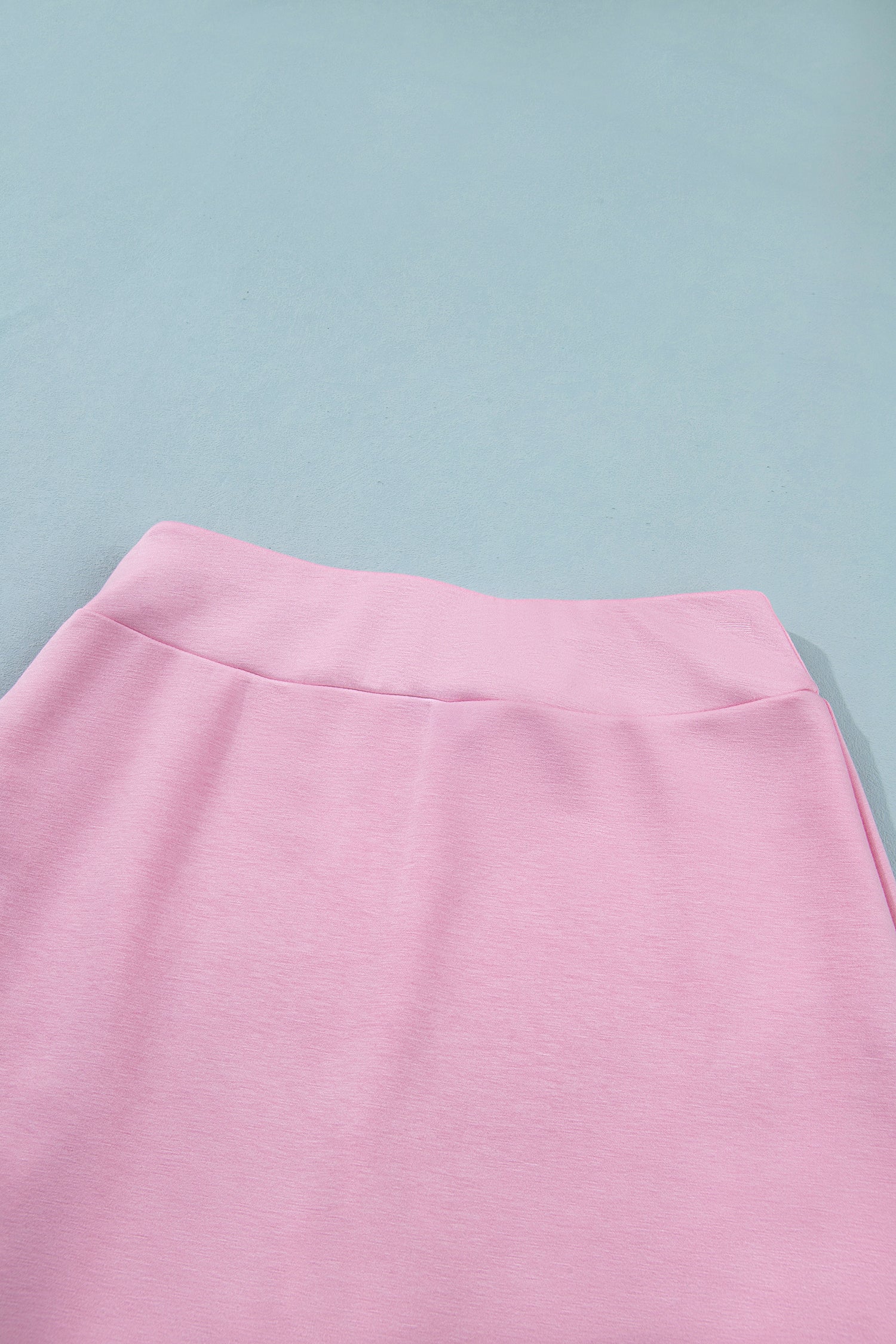 Light Grey Solid Color Sleeveless Zipper Tank and Skort Set-Two Piece Sets/Short Sets-[Adult]-[Female]-2022 Online Blue Zone Planet