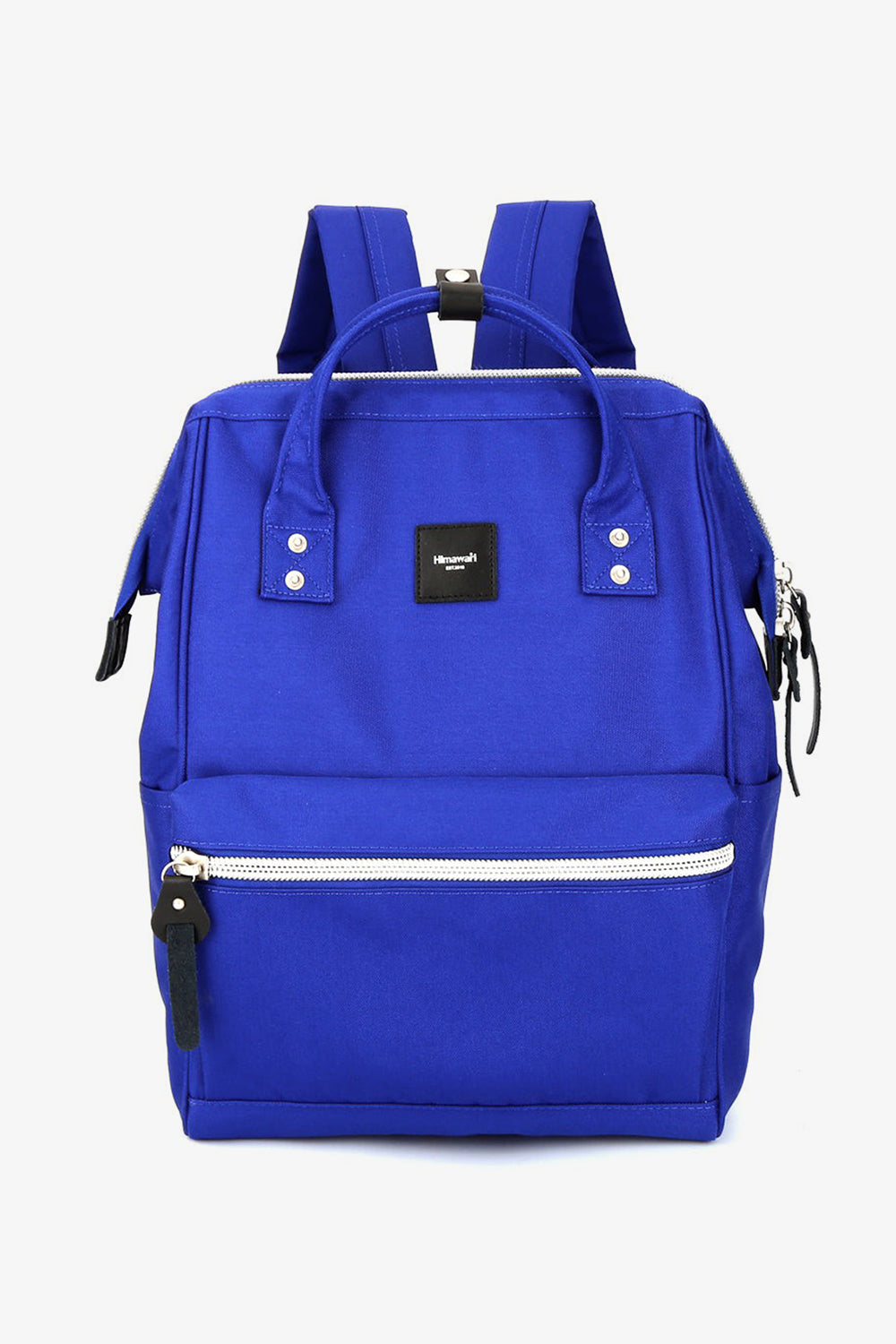 Himawari Water Resistant Canvas Backpack Bag with Side Pockets-BACKPACKS-[Adult]-[Female]-Royal Blue-One Size-2022 Online Blue Zone Planet