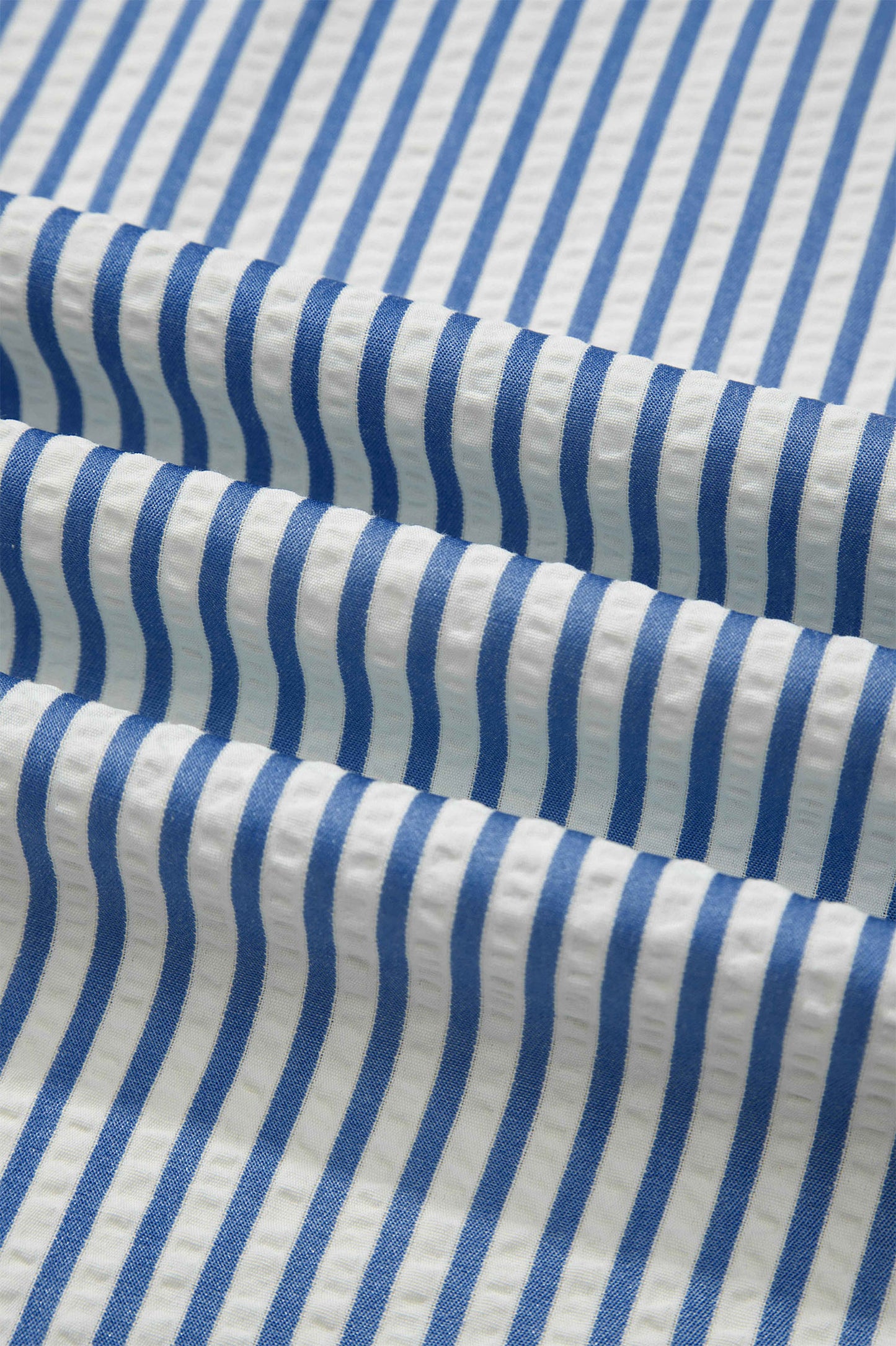 Blue Stripe Drawstring Elastic Waist Ankle Length Shift Pants-Bottoms/Pants & Culotte-[Adult]-[Female]-2022 Online Blue Zone Planet