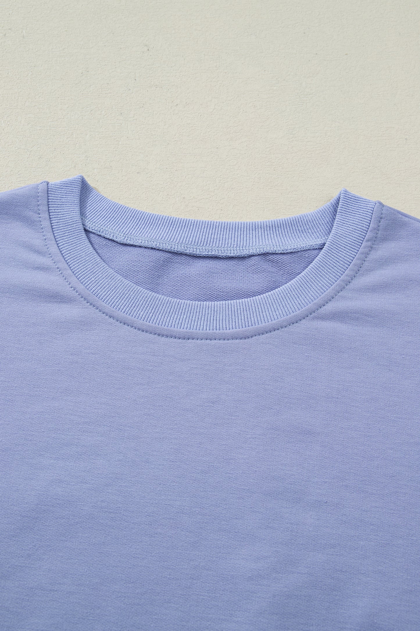 Beau Blue Flounce Long Sleeve Top Drawstring Pants Contrast Velvet Bow Knot 2pcs Lounge Set-Loungewear & Sleepwear/Loungewear-[Adult]-[Female]-2022 Online Blue Zone Planet