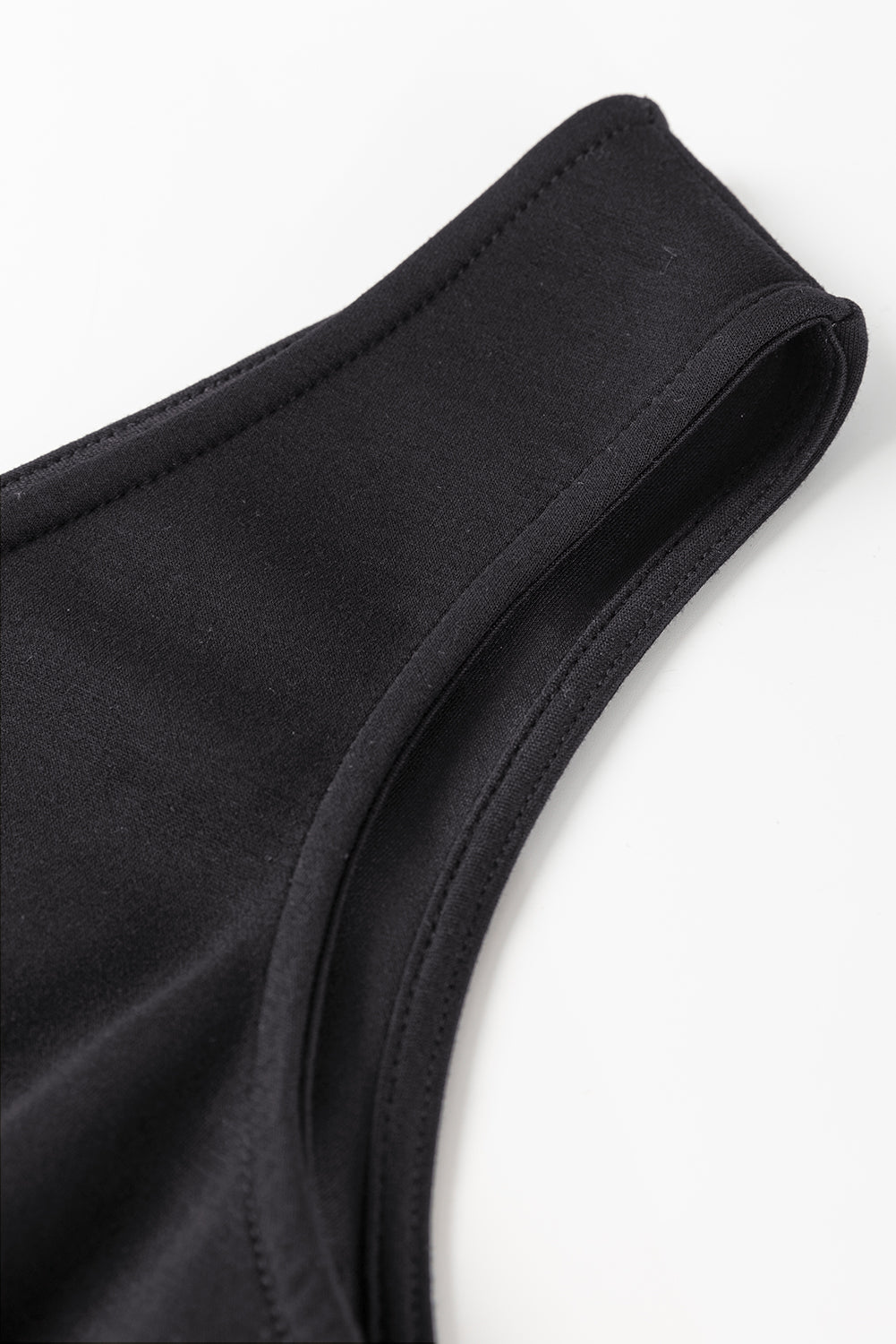 Black Wrap V Neck Sleeveless High Waist Jumpsuit-Bottoms/Jumpsuits & Rompers-[Adult]-[Female]-2022 Online Blue Zone Planet