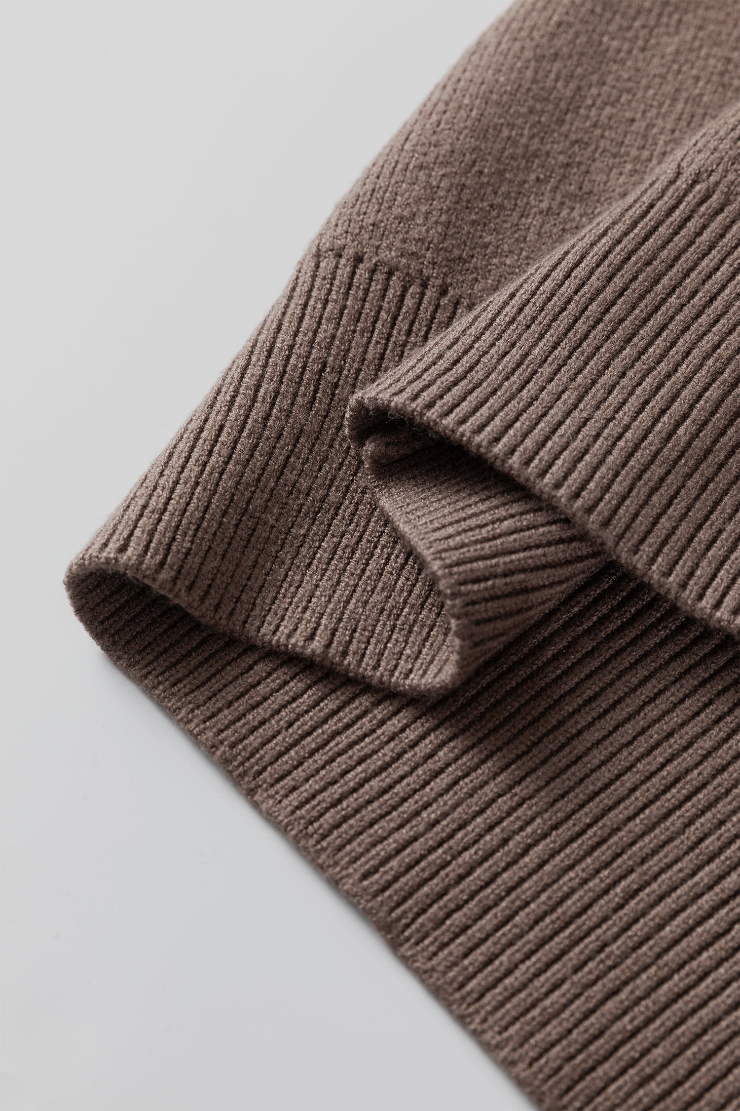 Camel Asymmetric Leopard Print Detail Drop Shoulder Sweater-TOPS / DRESSES-[Adult]-[Female]-2022 Online Blue Zone Planet