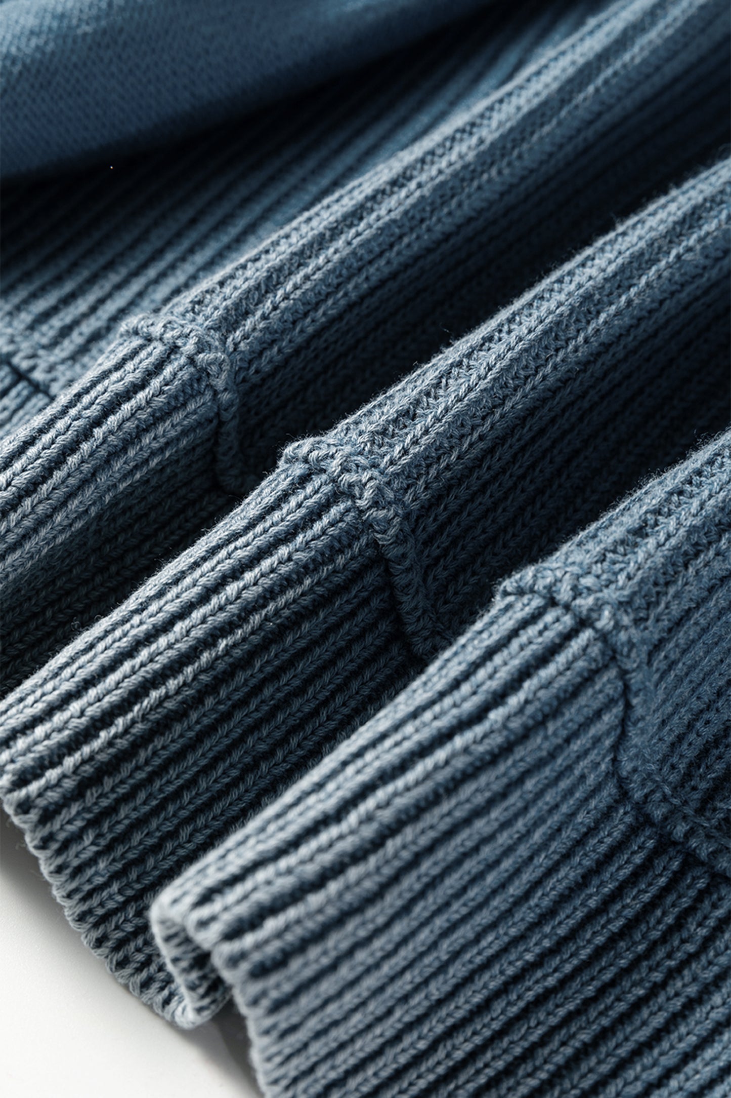 Chestnut Mineral Wash Exposed Seam Patchwork Knit Open Sweater Cardigan-TOPS / DRESSES-[Adult]-[Female]-2022 Online Blue Zone Planet