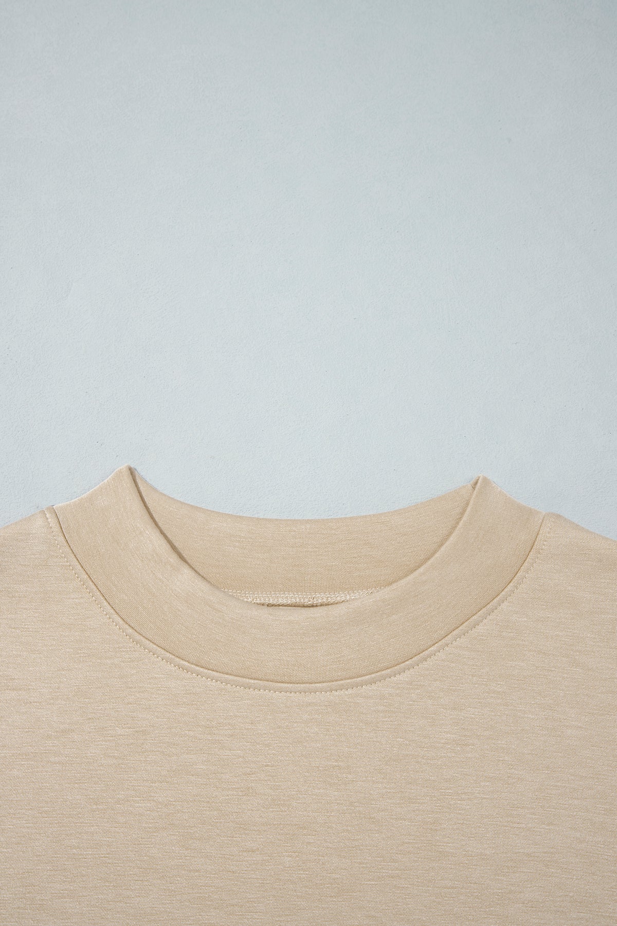 Coffee Camouflage Sleeve Crewneck Baggy Pullover Sweatshirt-Tops/Sweatshirts & Hoodies-[Adult]-[Female]-2022 Online Blue Zone Planet