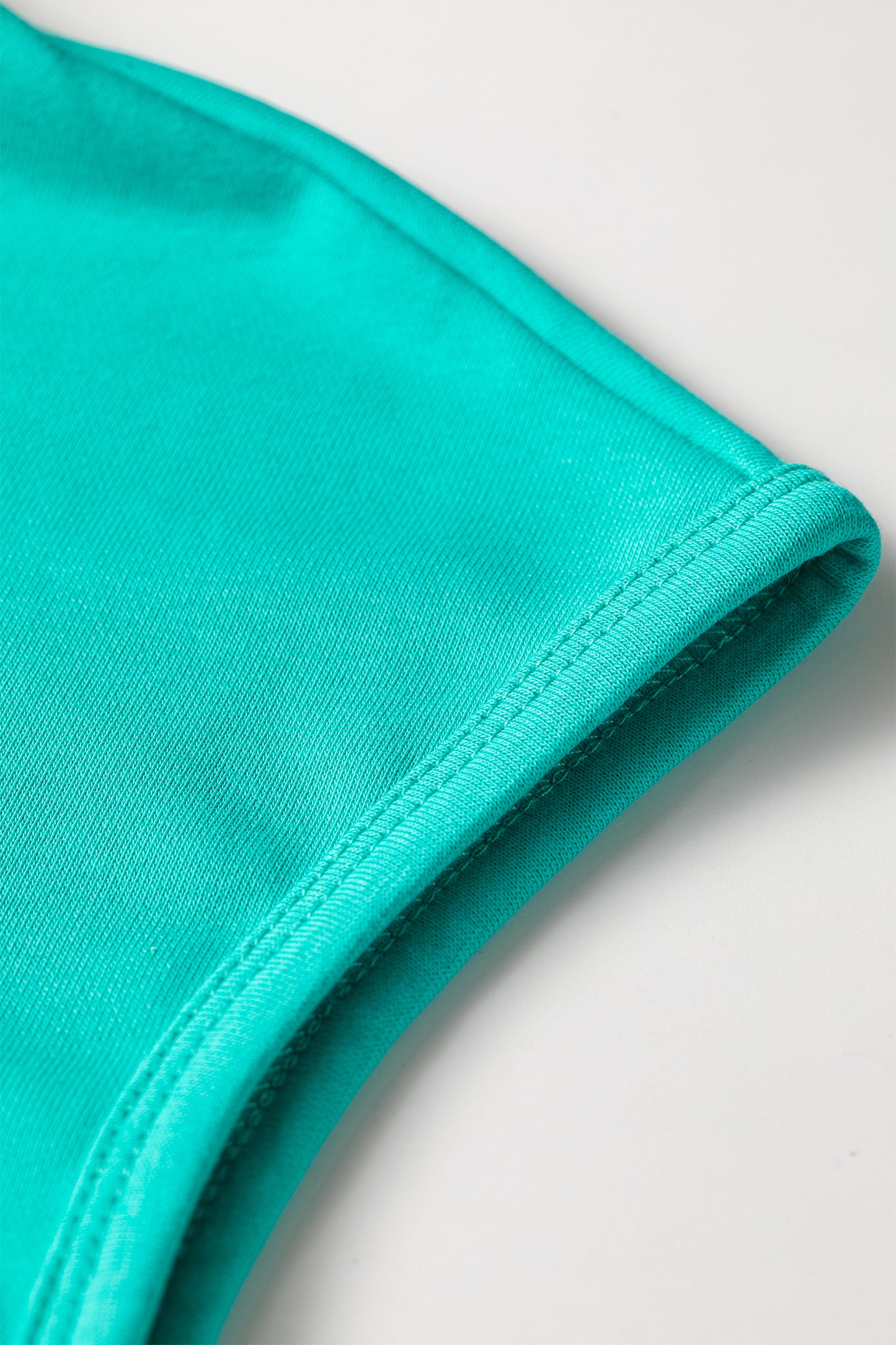 Sea Green Relaxed Fit Polo T Shirt Dress-TOPS / DRESSES-[Adult]-[Female]-2022 Online Blue Zone Planet